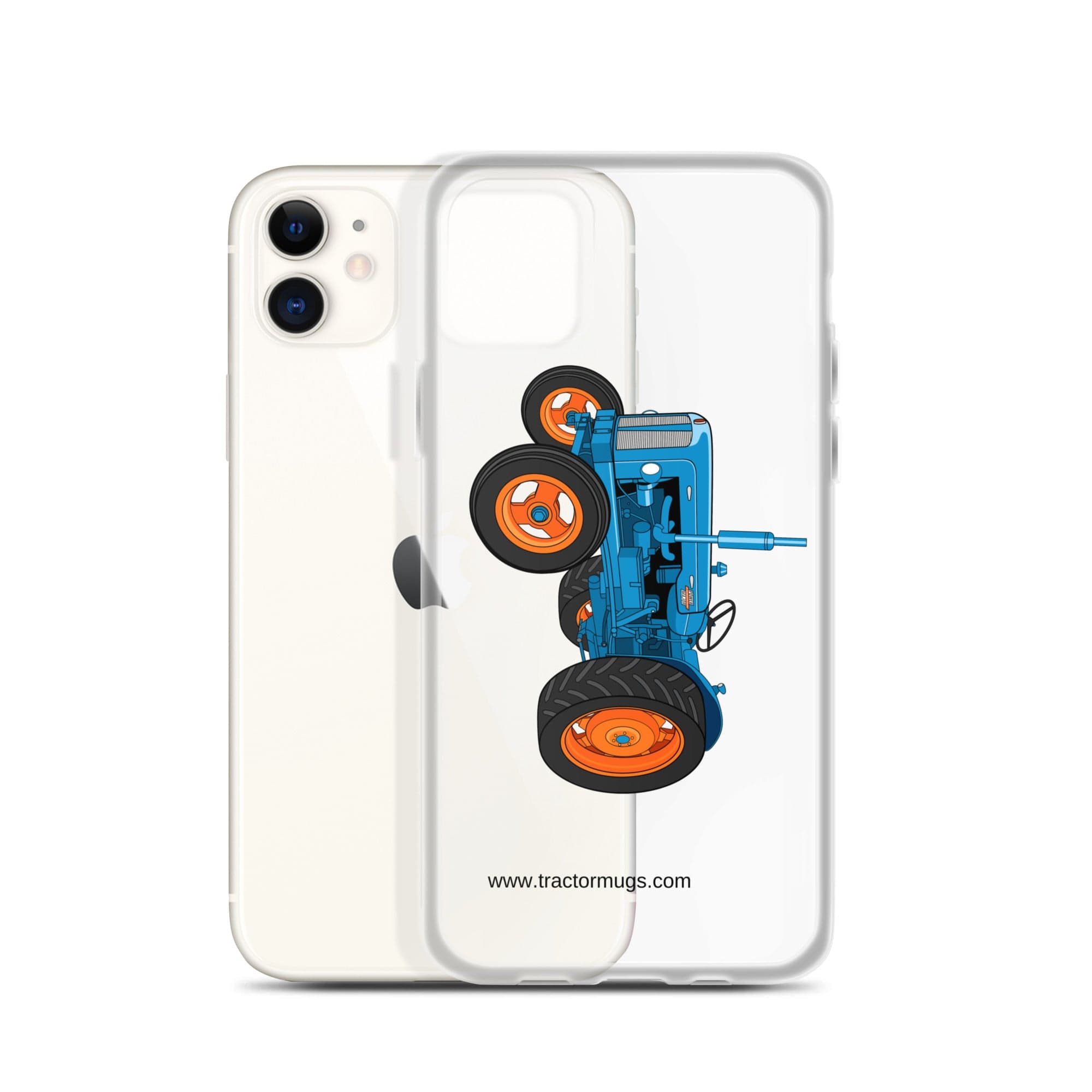 The Tractor Mugs Store Fordson Power Major (1958) | Clear Case for iPhone® Quality Farmers Merch