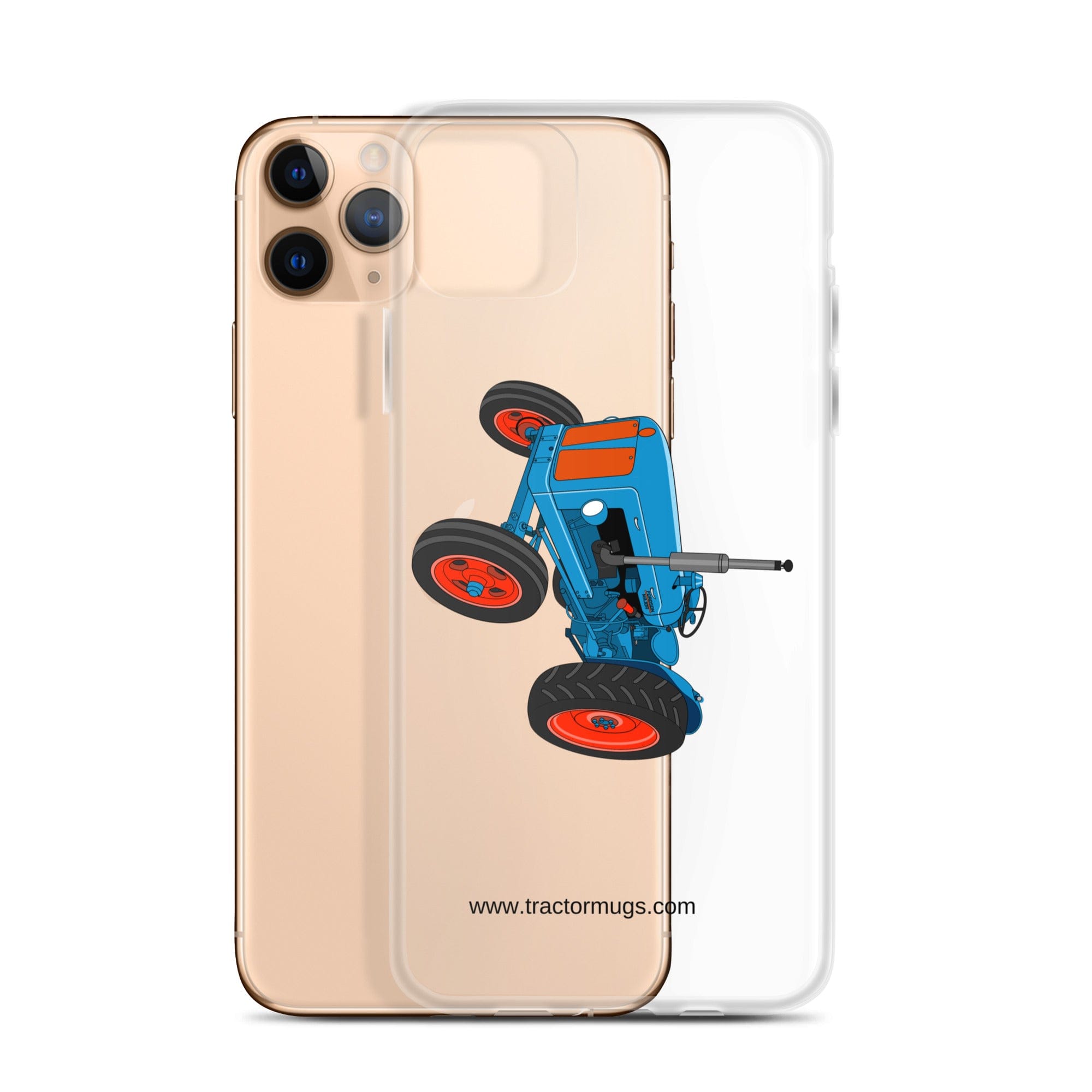 The Tractor Mugs Store Fordson Super Dexta | Clear Case for iPhone® Quality Farmers Merch