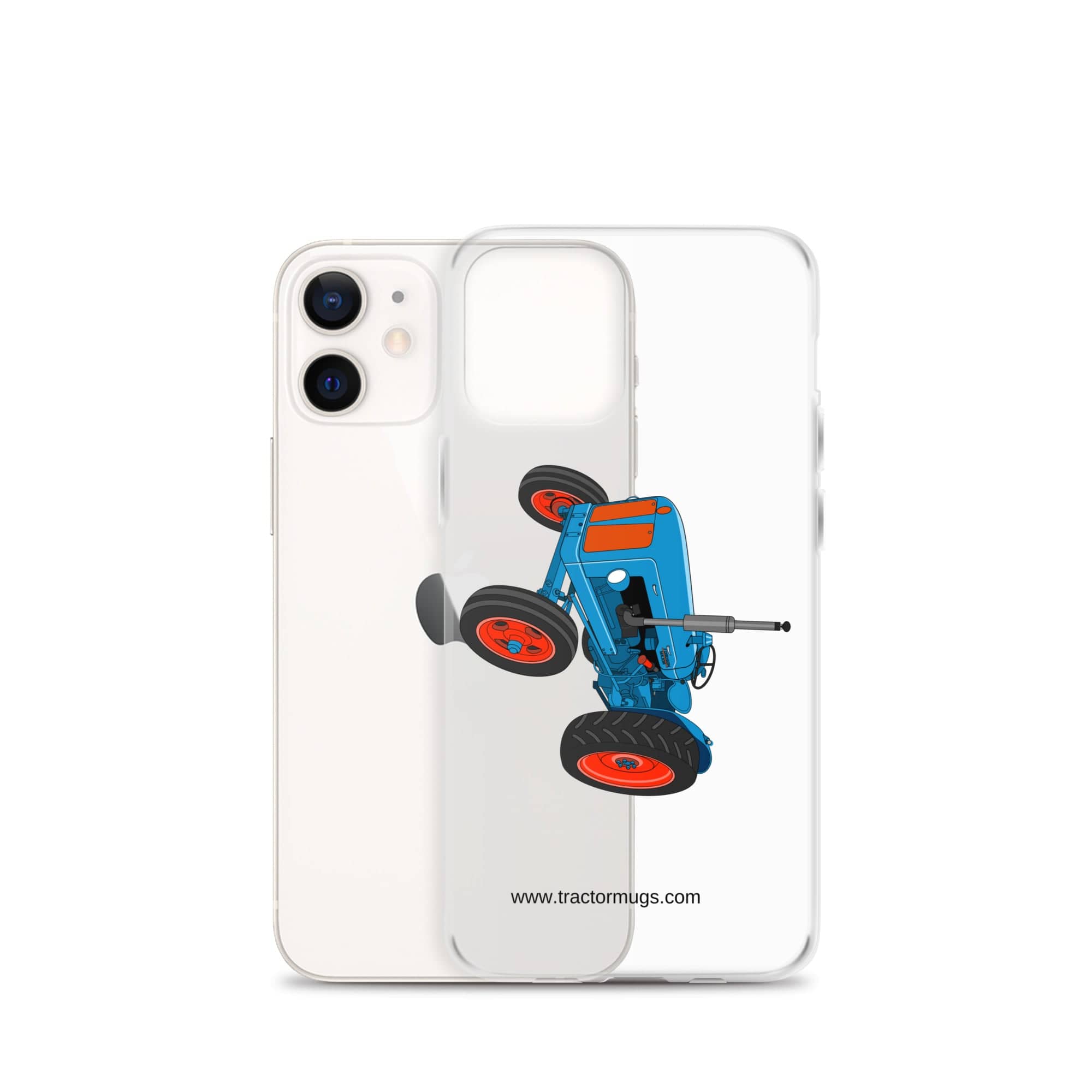 The Tractor Mugs Store Fordson Super Dexta | Clear Case for iPhone® Quality Farmers Merch