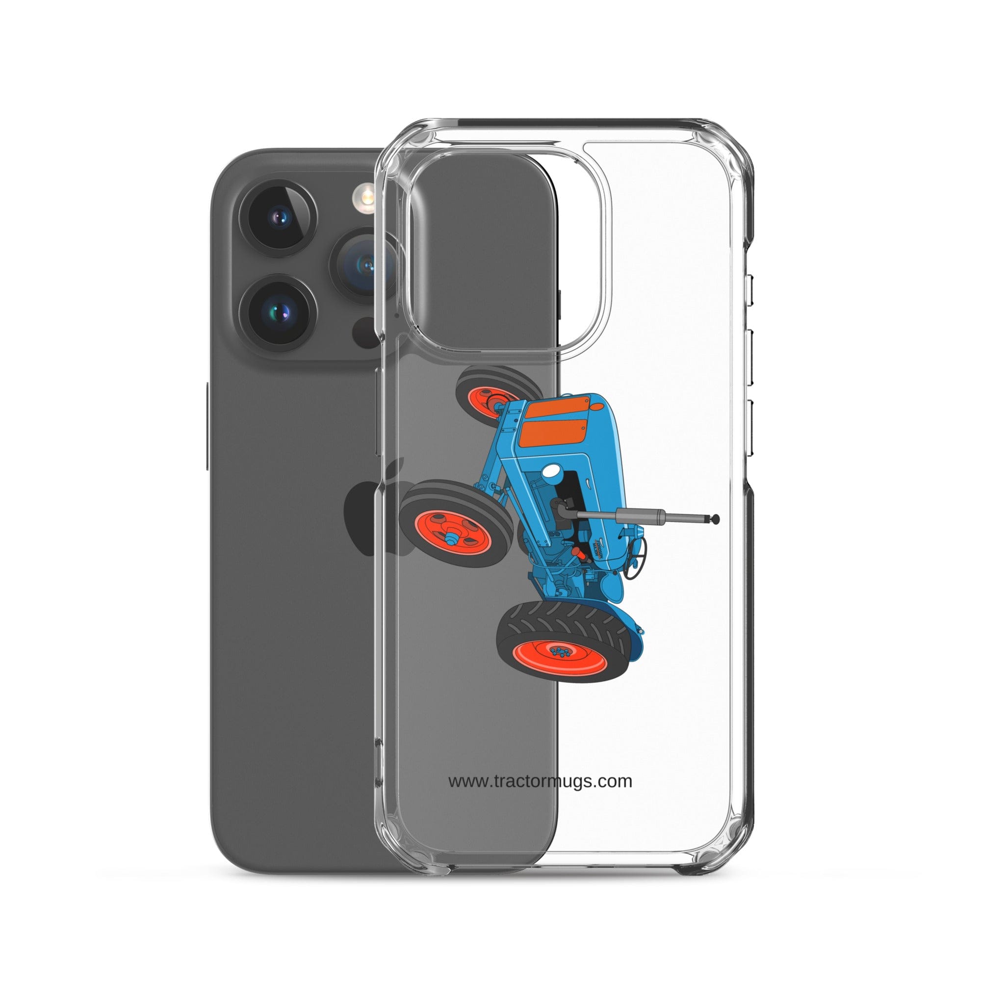 The Tractor Mugs Store Fordson Super Dexta | Clear Case for iPhone® Quality Farmers Merch