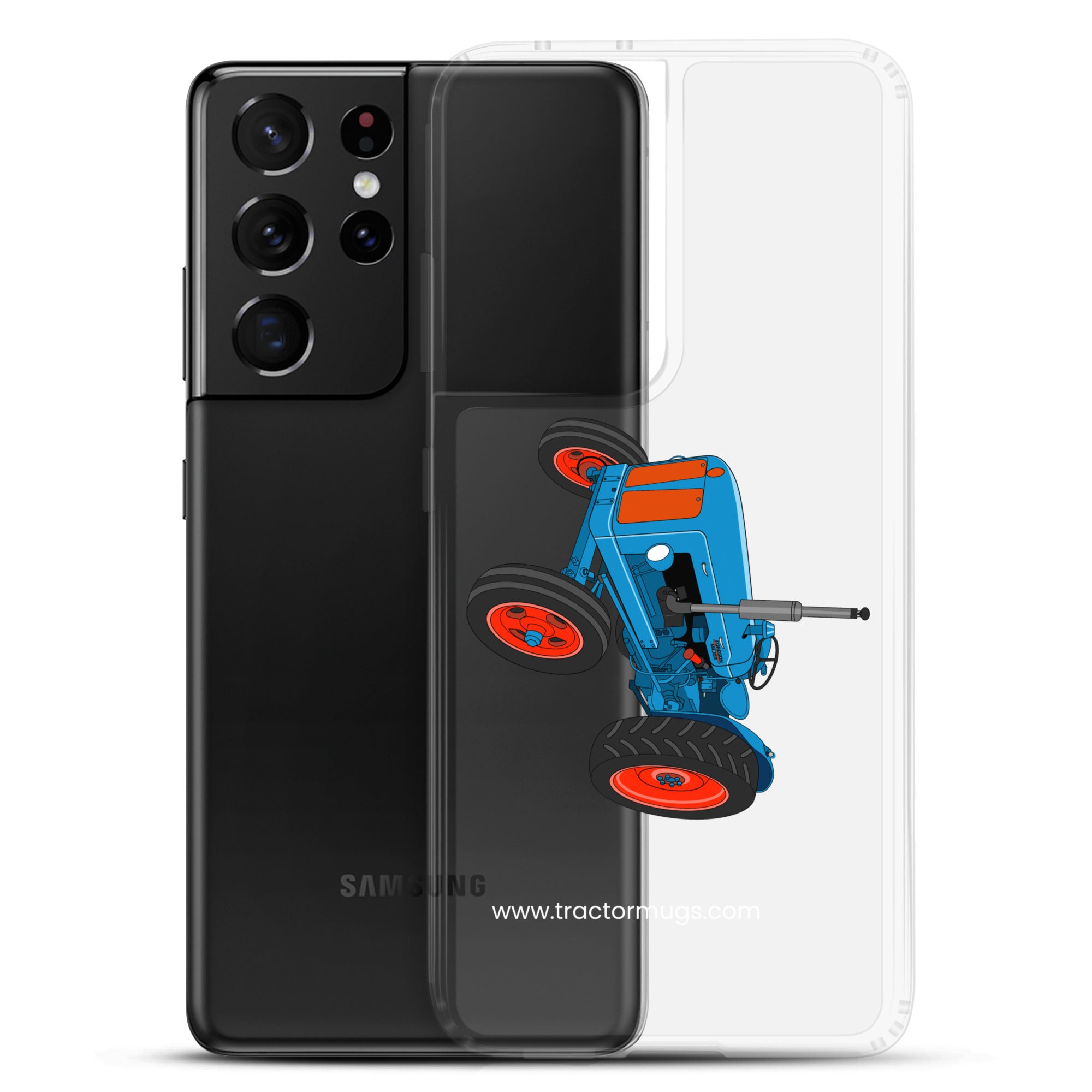 The Tractor Mugs Store Fordson Super Dexta | Clear Case for Samsung® Quality Farmers Merch