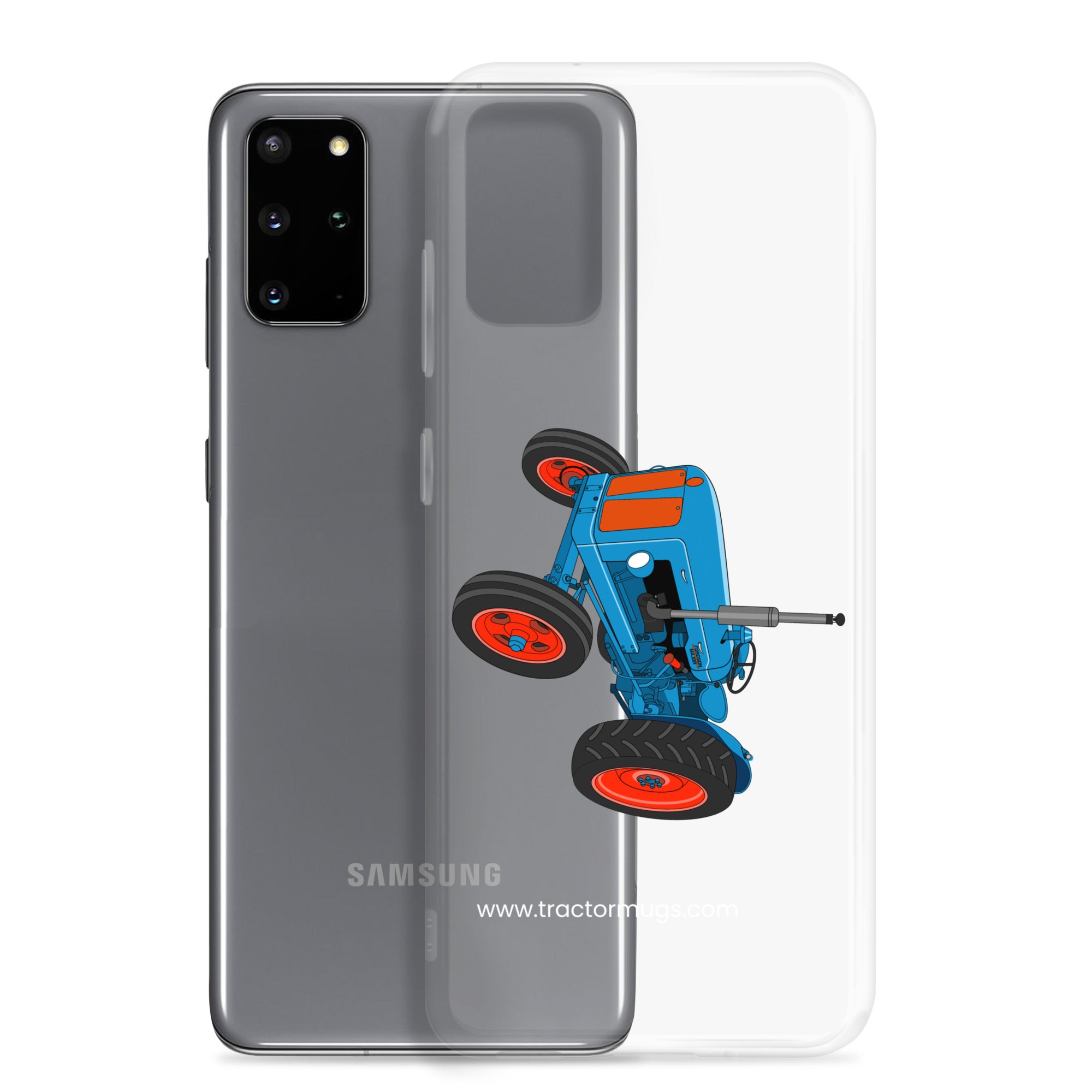 The Tractor Mugs Store Fordson Super Dexta | Clear Case for Samsung® Quality Farmers Merch
