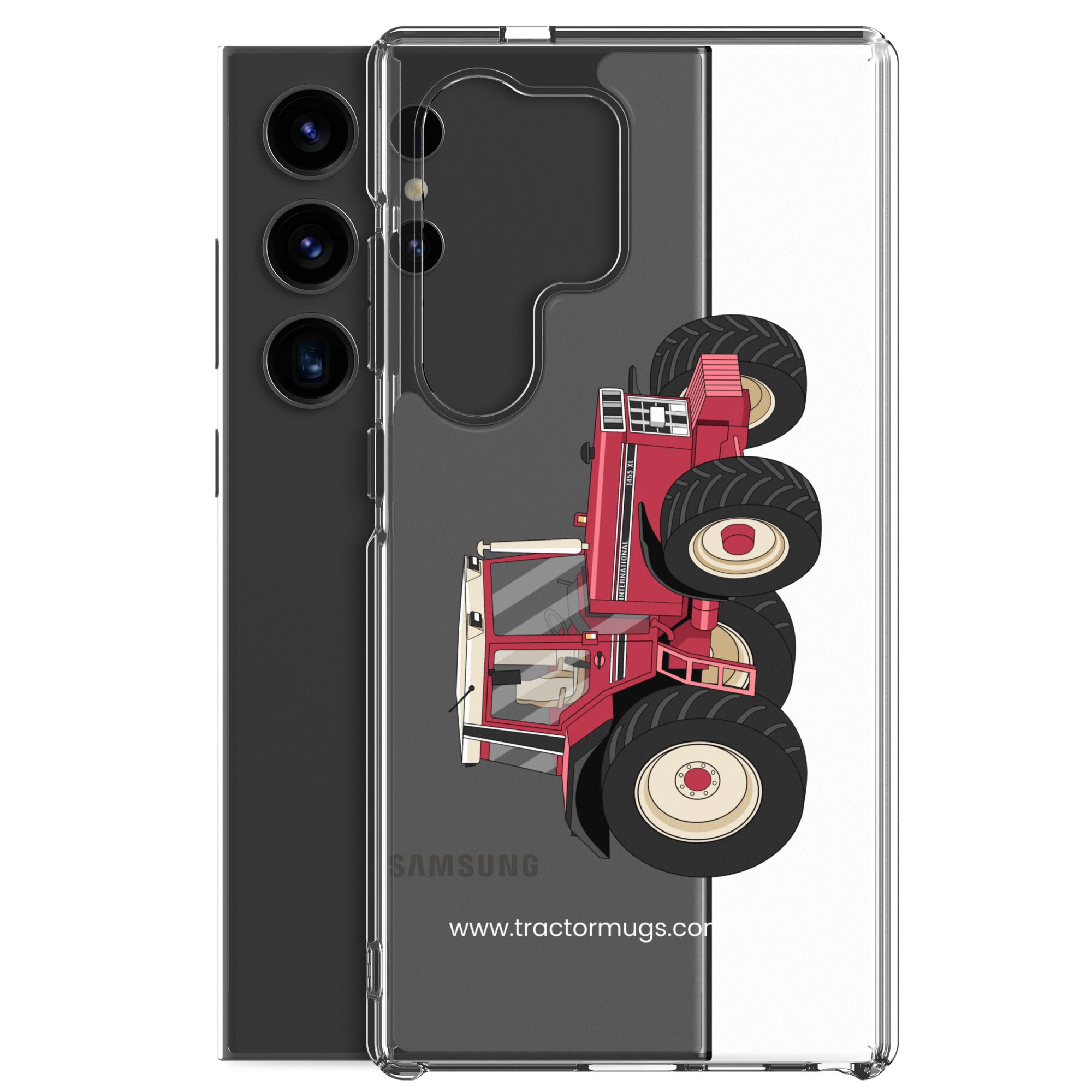 The Tractor Mugs Store IHC 1455 XL | Clear Case for Samsung® Quality Farmers Merch