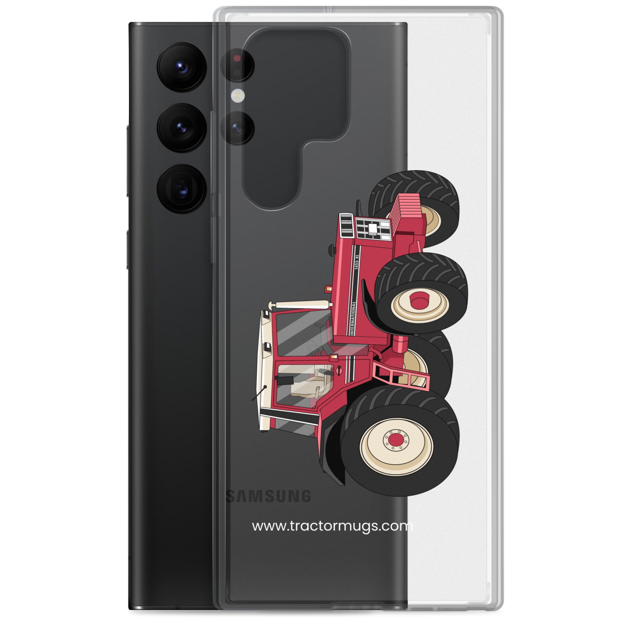 The Tractor Mugs Store IHC 1455 XL | Clear Case for Samsung® Quality Farmers Merch