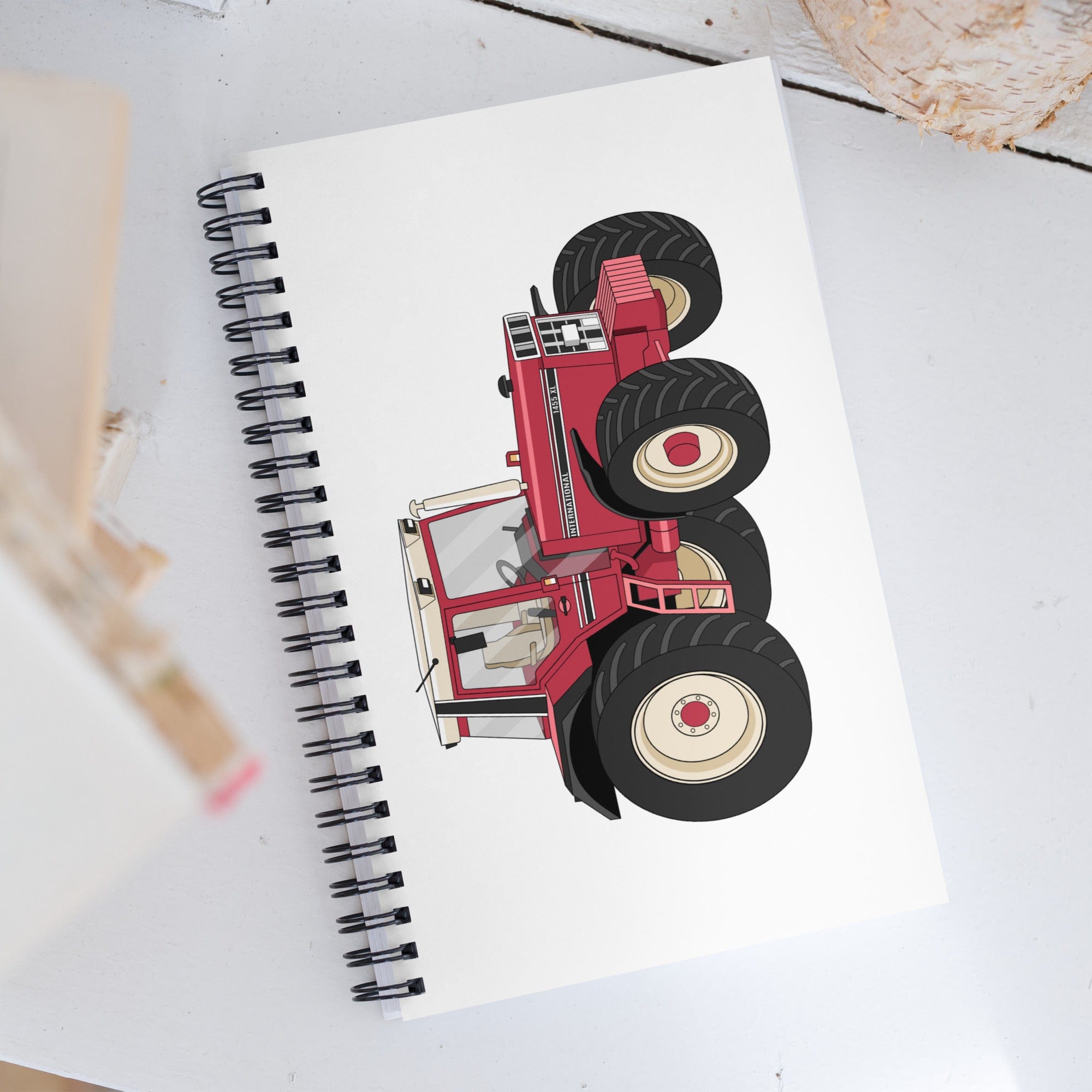 The Tractor Mugs Store IHC 1455 XL | Spiral notebook Quality Farmers Merch