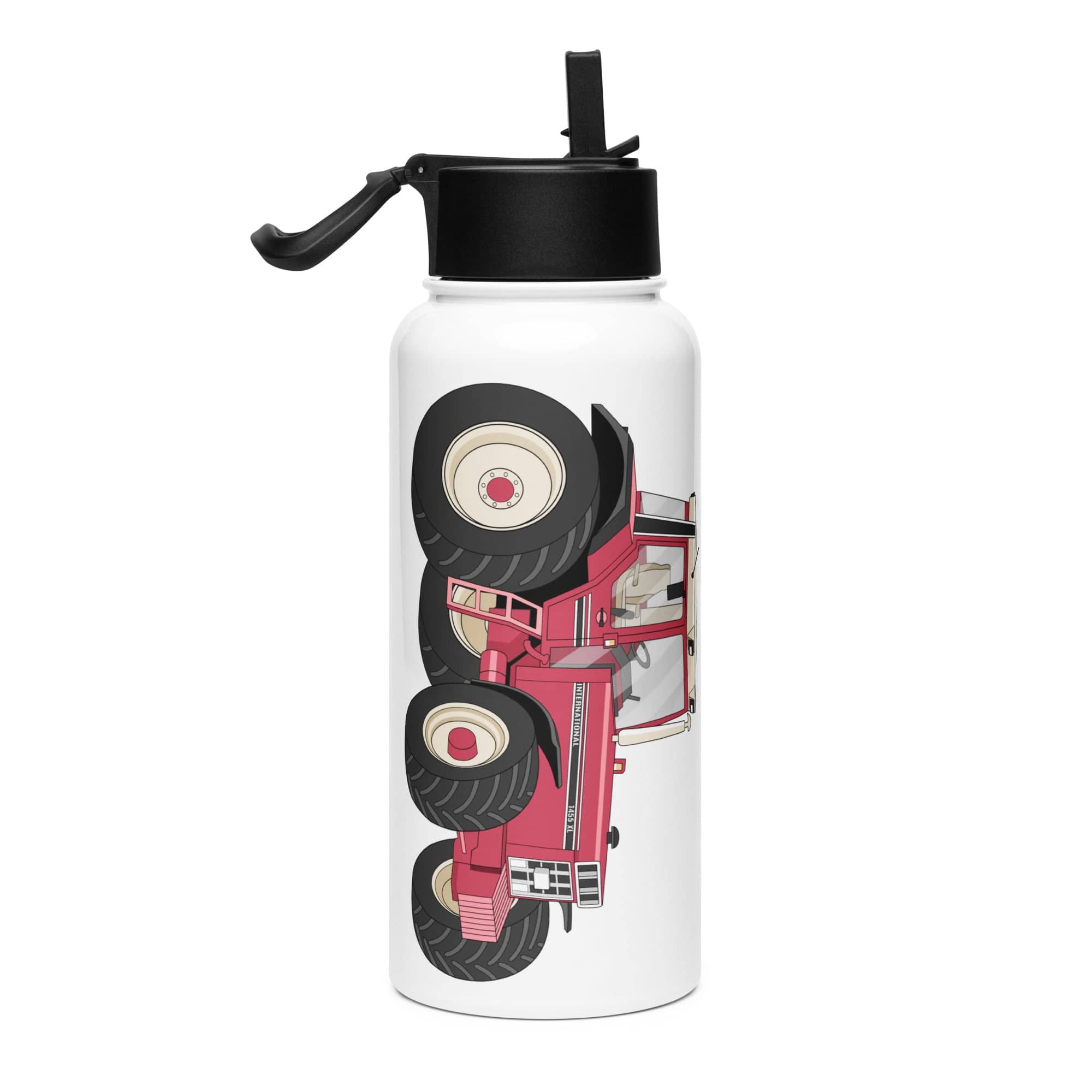 The Tractor Mugs Store IHC 1455 XL | Stainless Steel Water Bottle Quality Farmers Merch
