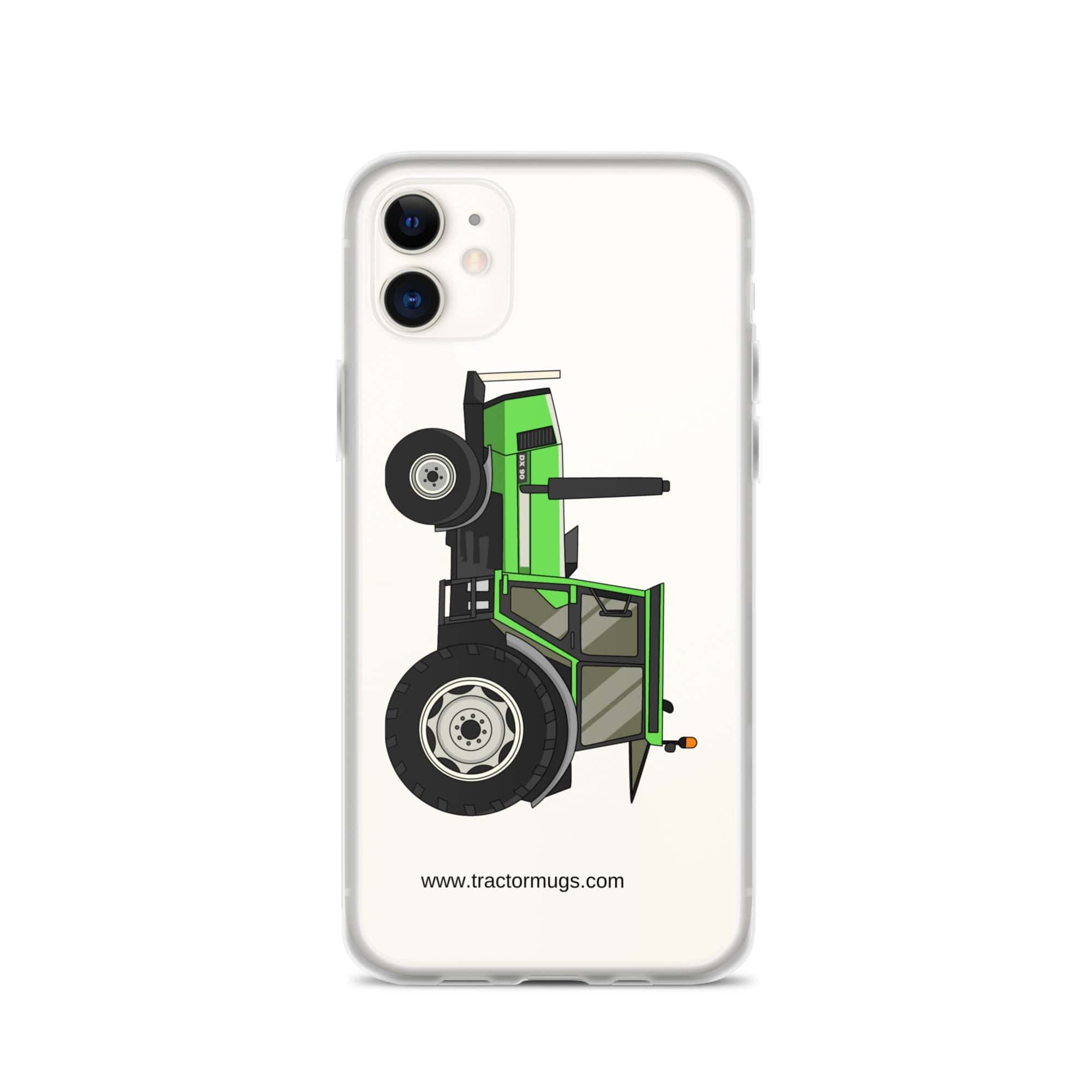 The Tractor Mugs Store iPhone 11 Deutz DX 90 | Clear Case for iPhone® Quality Farmers Merch