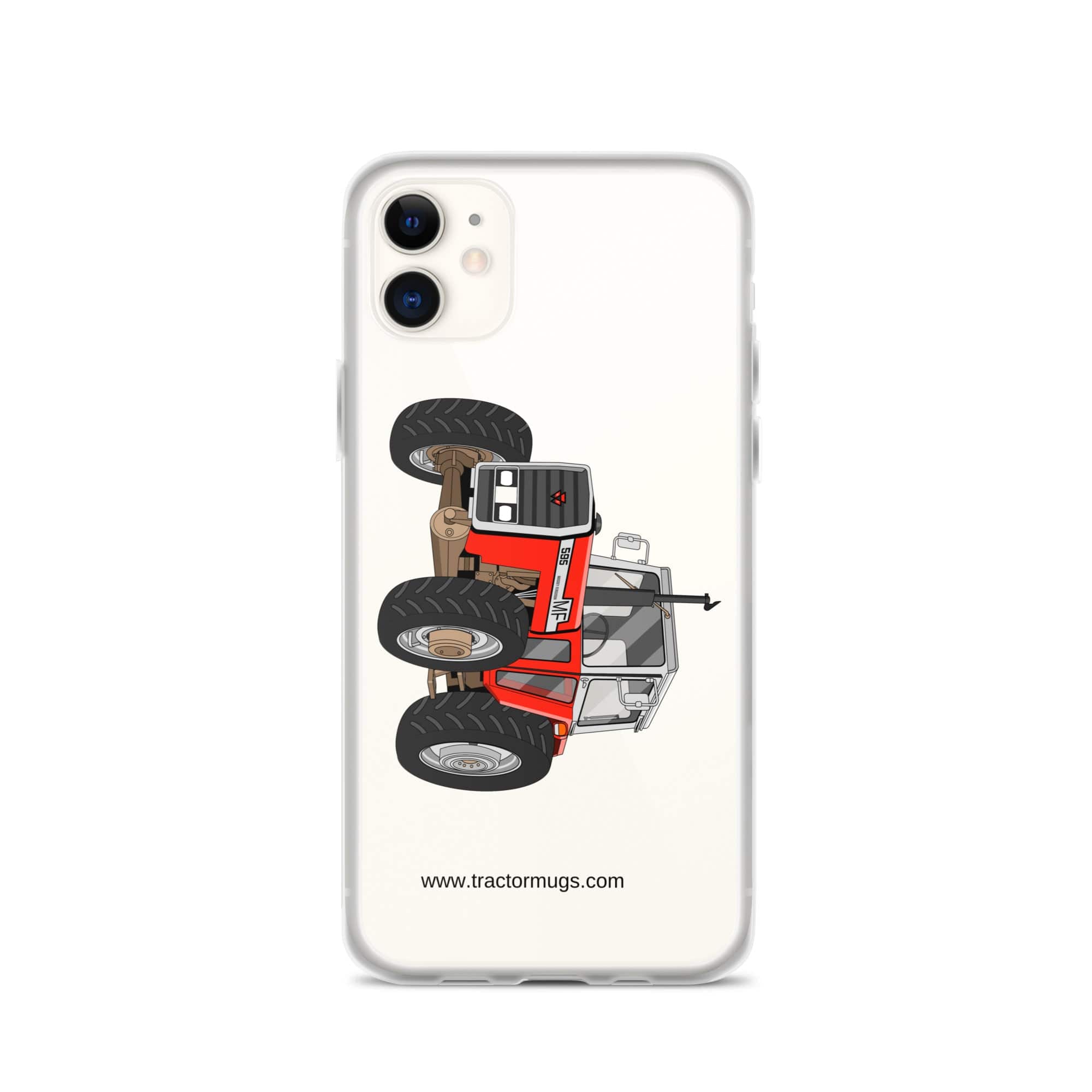 The Tractor Mugs Store iPhone 11 Massey 595 | Clear Case for iPhone® Quality Farmers Merch