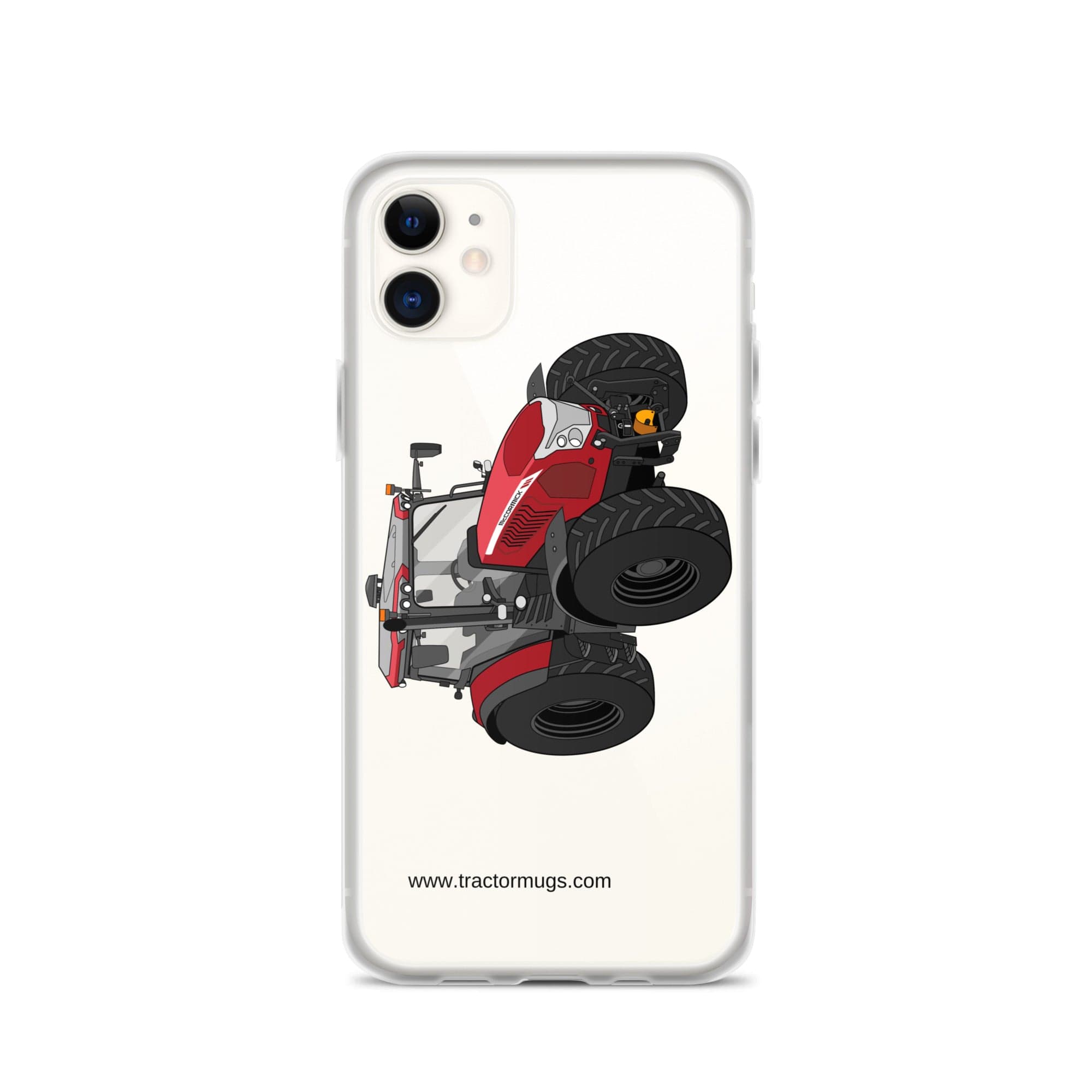 The Tractor Mugs Store iPhone 11 McCormick X6 Vt Drive | Clear Case for iPhone® Quality Farmers Merch