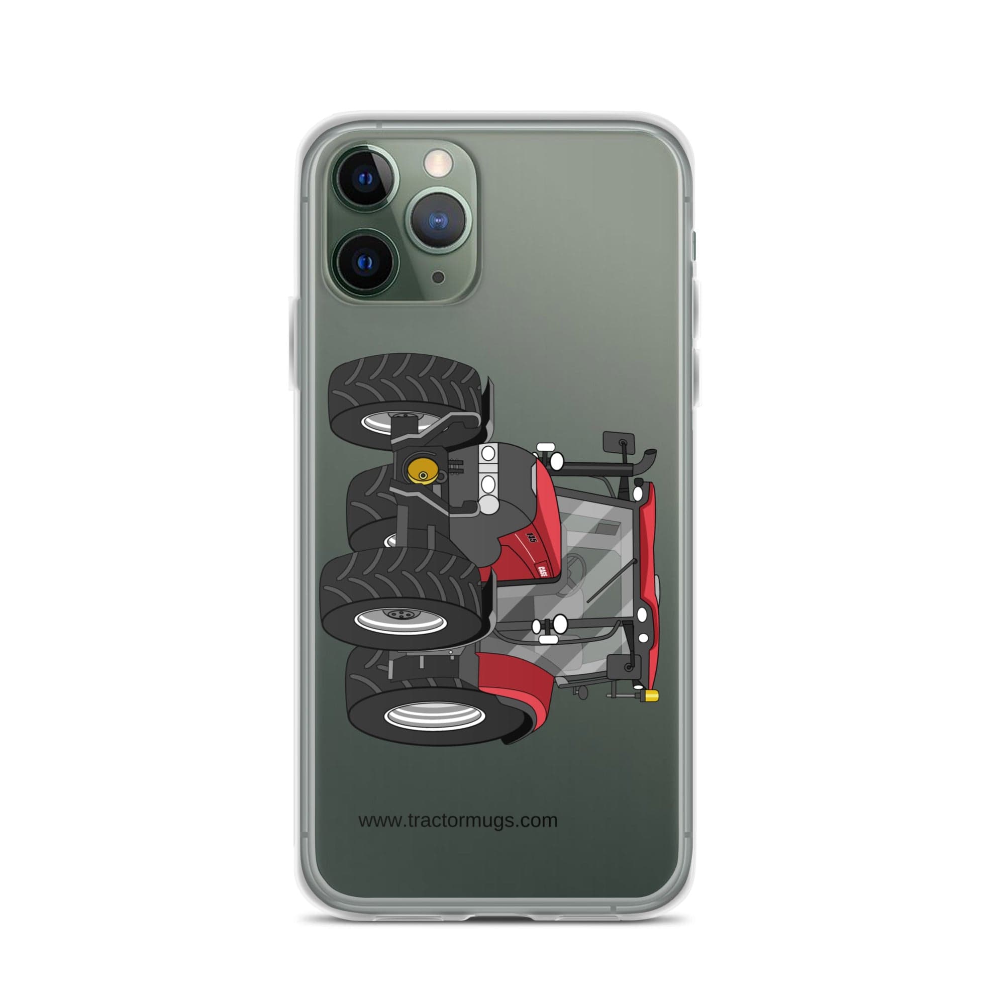The Tractor Mugs Store iPhone 11 Pro Case IH Maxxum 145 | Clear Case for iPhone® Quality Farmers Merch