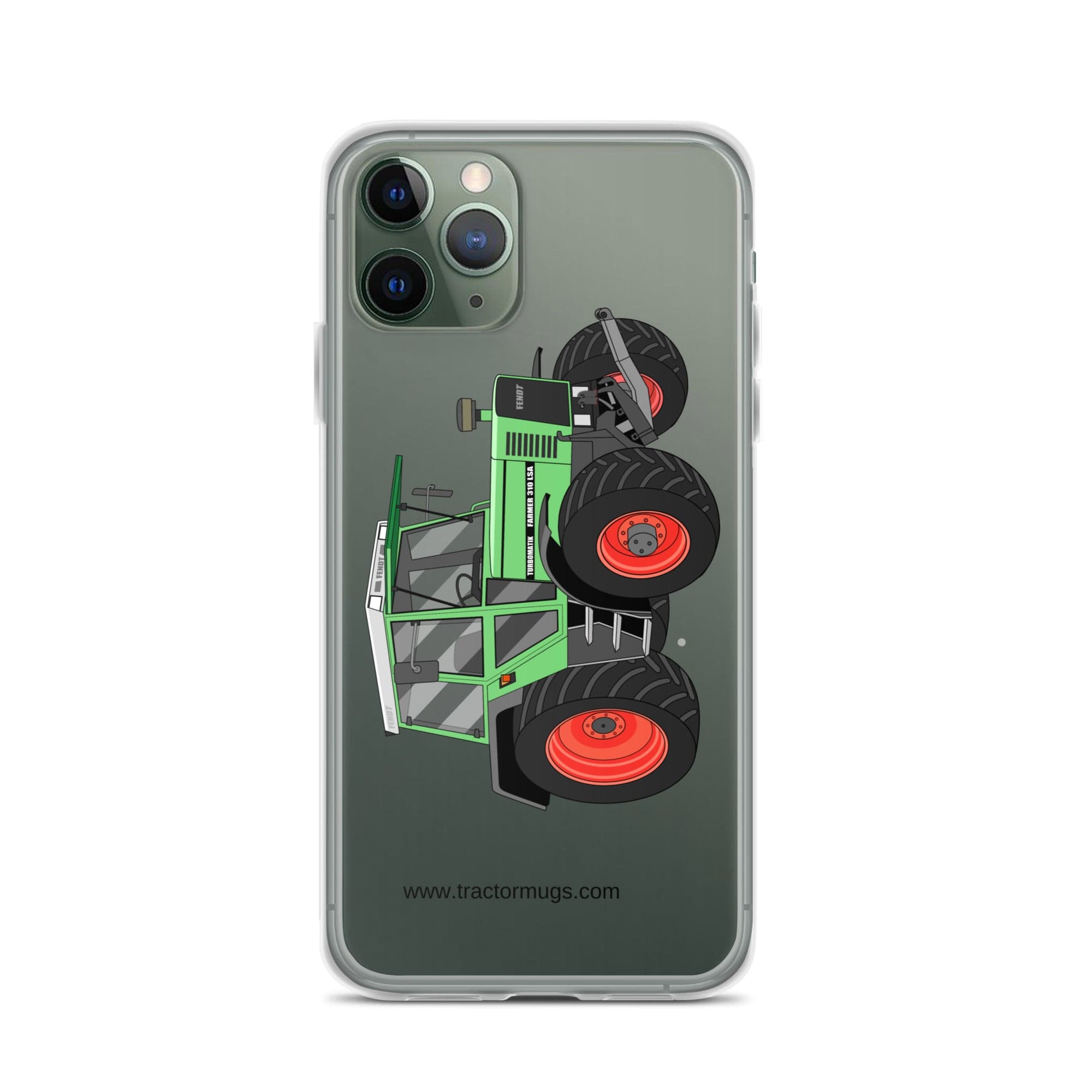 The Tractor Mugs Store iPhone 11 Pro Fendt 310 LSA | Clear Case for iPhone® Quality Farmers Merch
