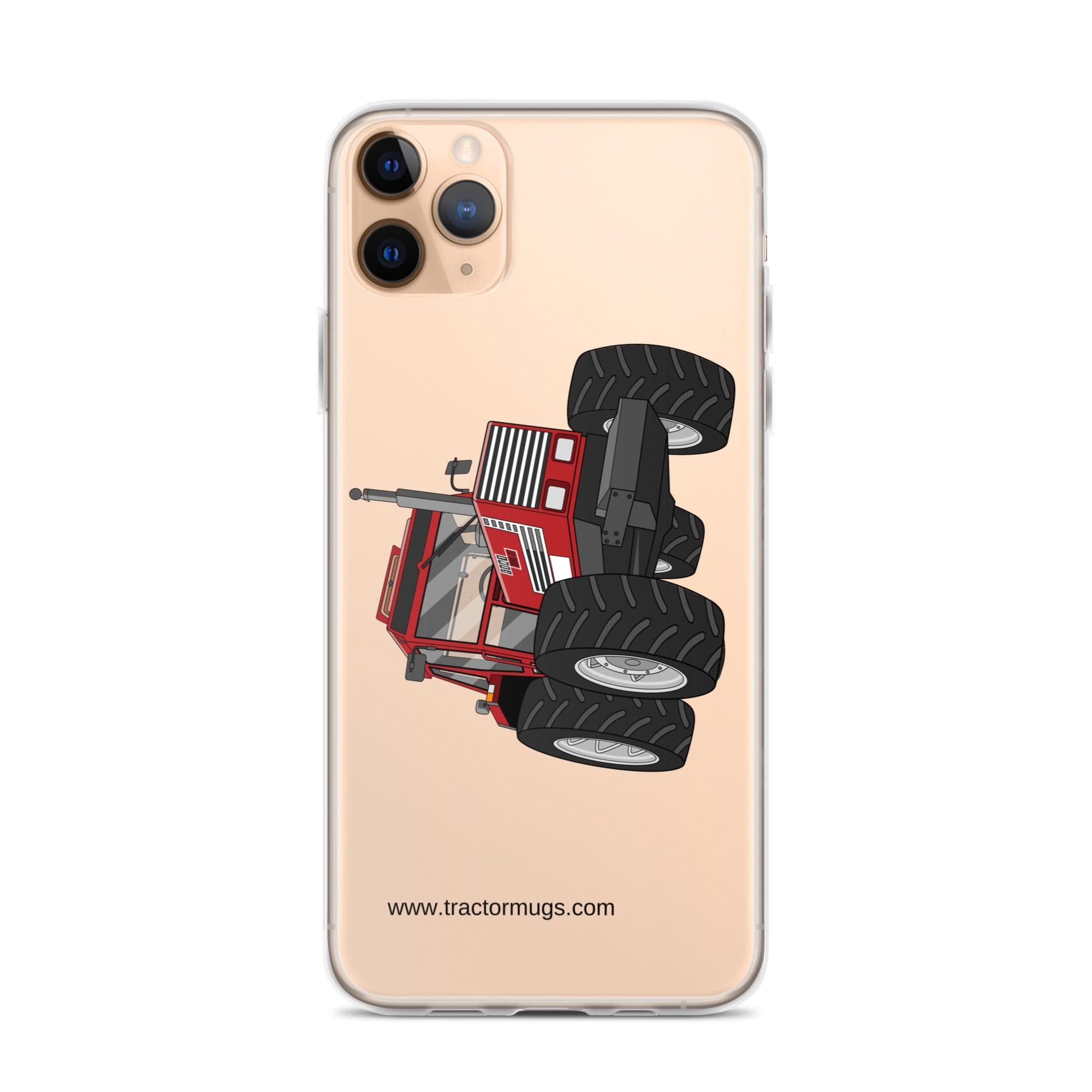 The Tractor Mugs Store iPhone 11 Pro Max FIAT 1880 4WD | Clear Case for iPhone® Quality Farmers Merch