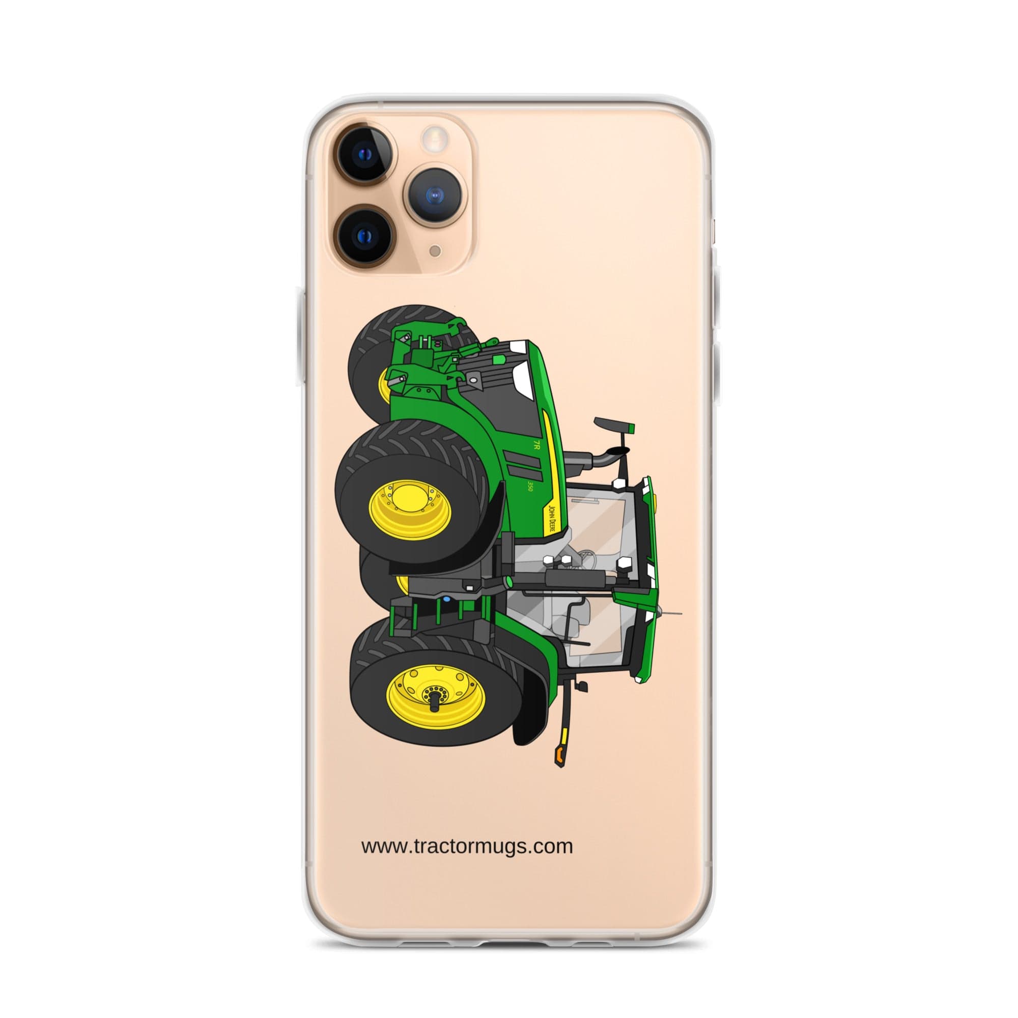 The Tractor Mugs Store iPhone 11 Pro Max John Deere 7R 350 Aut Power | Clear Case for iPhone® Quality Farmers Merch