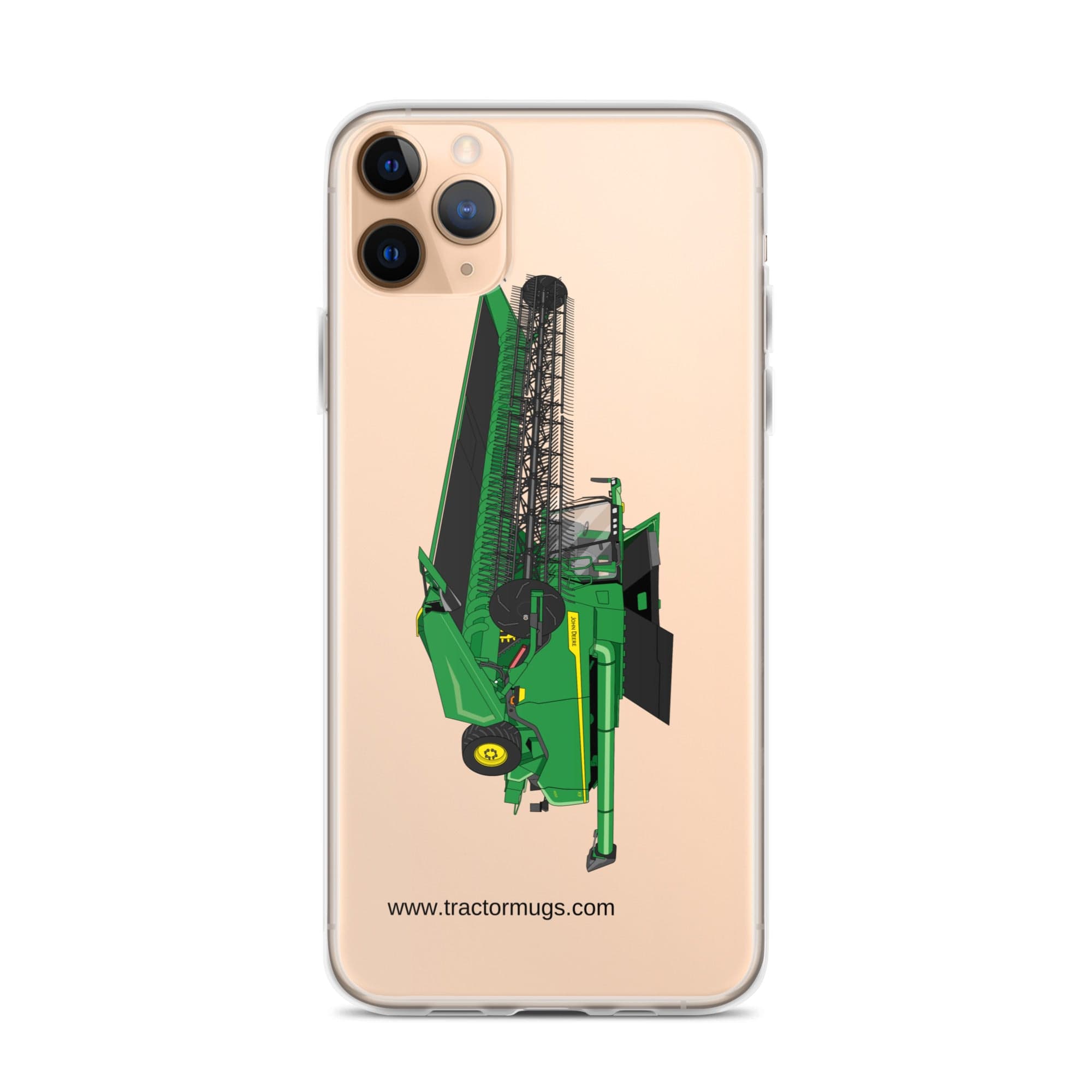 The Tractor Mugs Store iPhone 11 Pro Max John Deere X9 1100 Combine | Clear Case for iPhone® Quality Farmers Merch