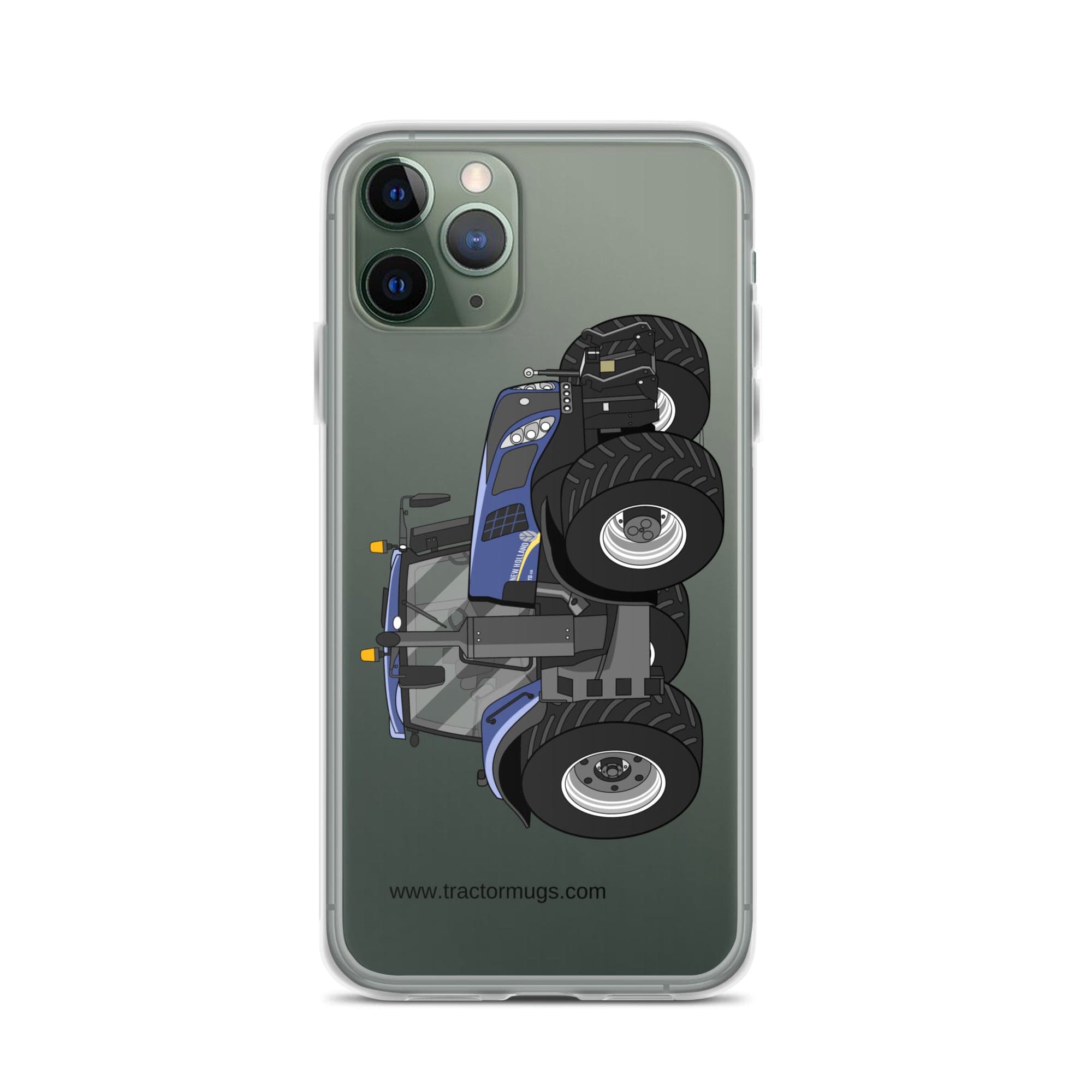 The Tractor Mugs Store iPhone 11 Pro New Holland T8 435 | Clear Case for iPhone® Quality Farmers Merch