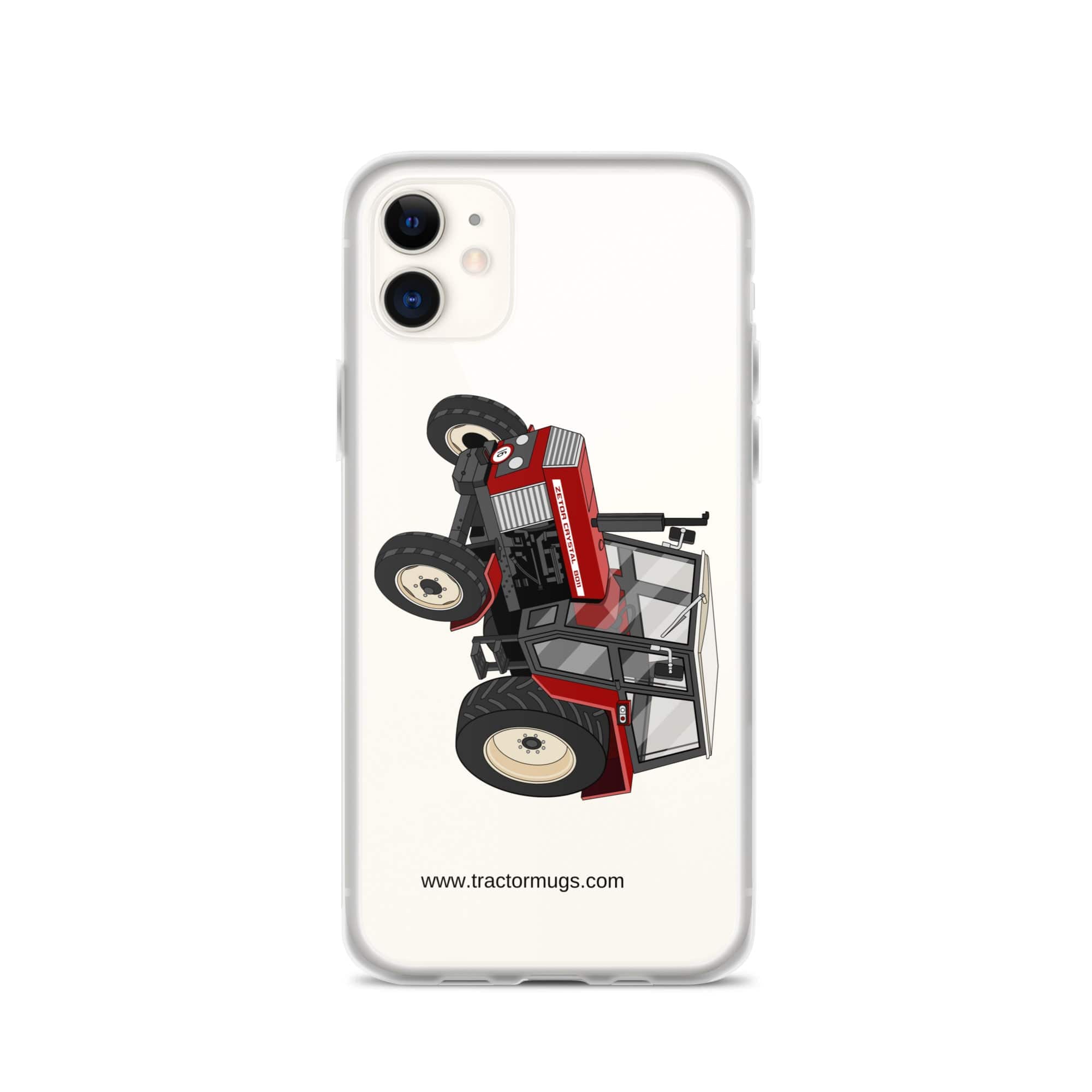 The Tractor Mugs Store iPhone 11 Zetor Crystal 8011 | Clear Case for iPhone® Quality Farmers Merch