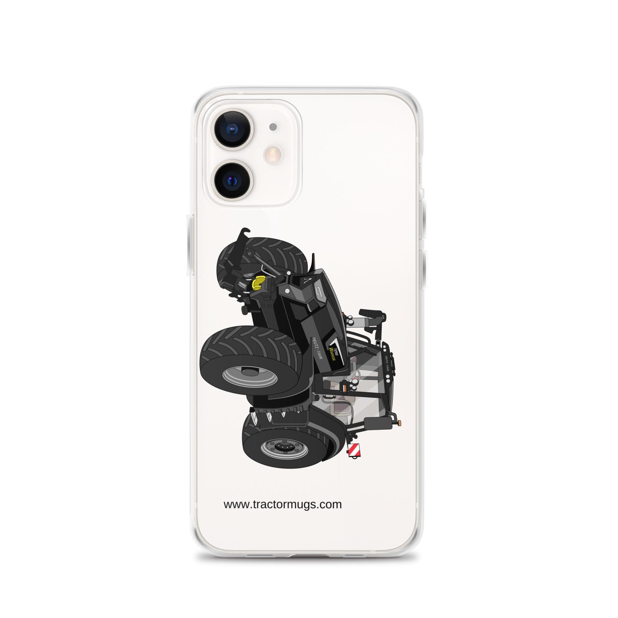 The Tractor Mugs Store iPhone 12 Deutz-Fahr 7250 TTV Warrior Edition | Clear Case for iPhone® Quality Farmers Merch