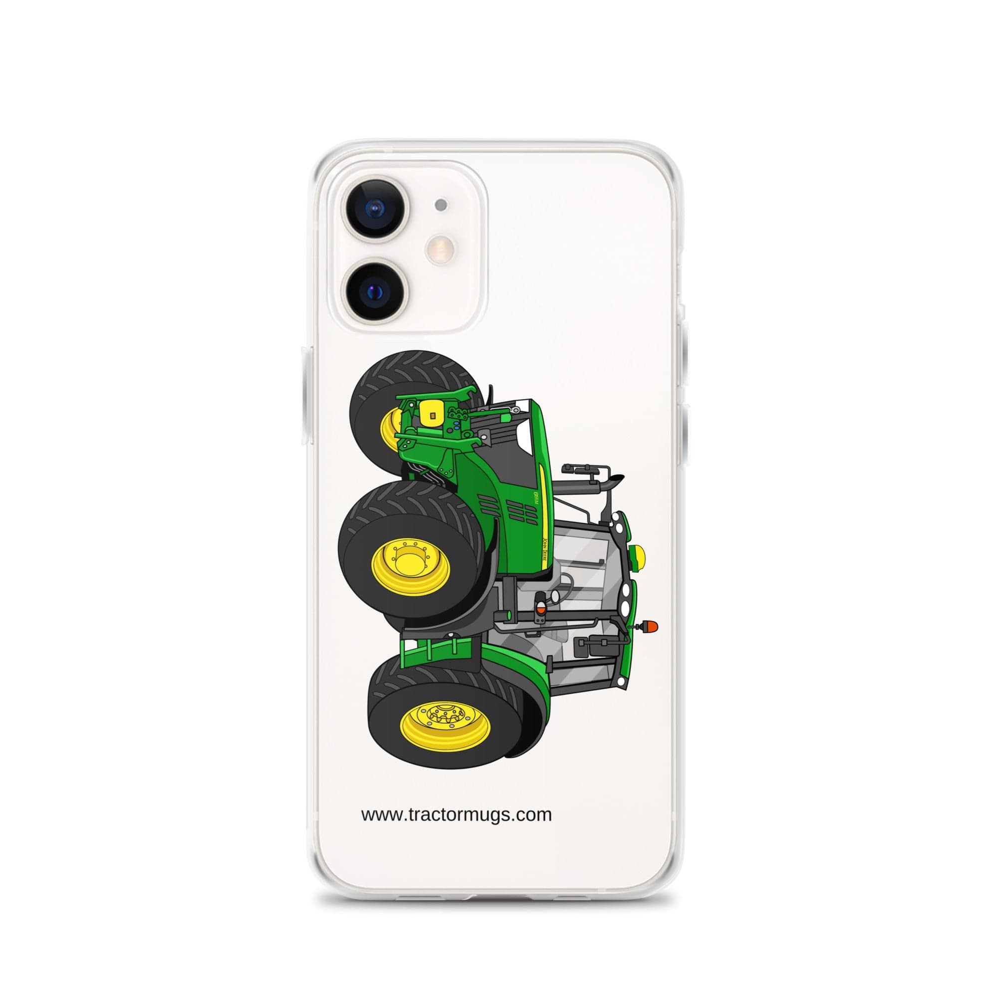 The Tractor Mugs Store iPhone 12 John Deere 6155 M | Clear Case for iPhone® Quality Farmers Merch