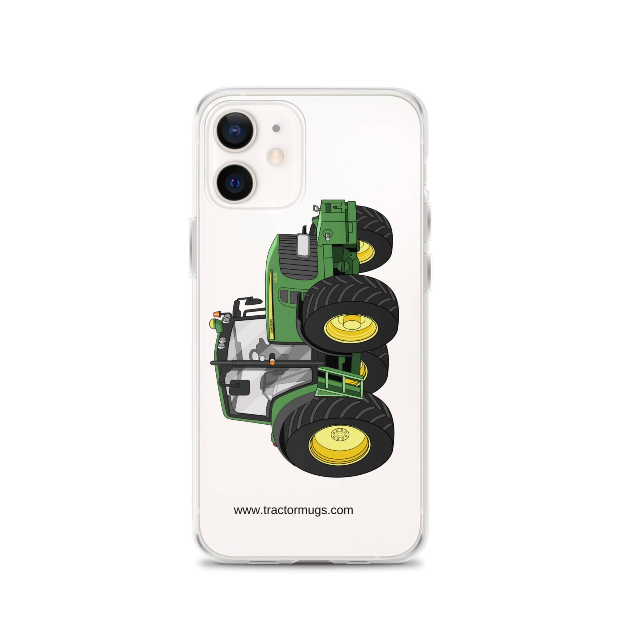 The Tractor Mugs Store iPhone 12 John Deere 6930 Premium | Clear Case for iPhone® Quality Farmers Merch