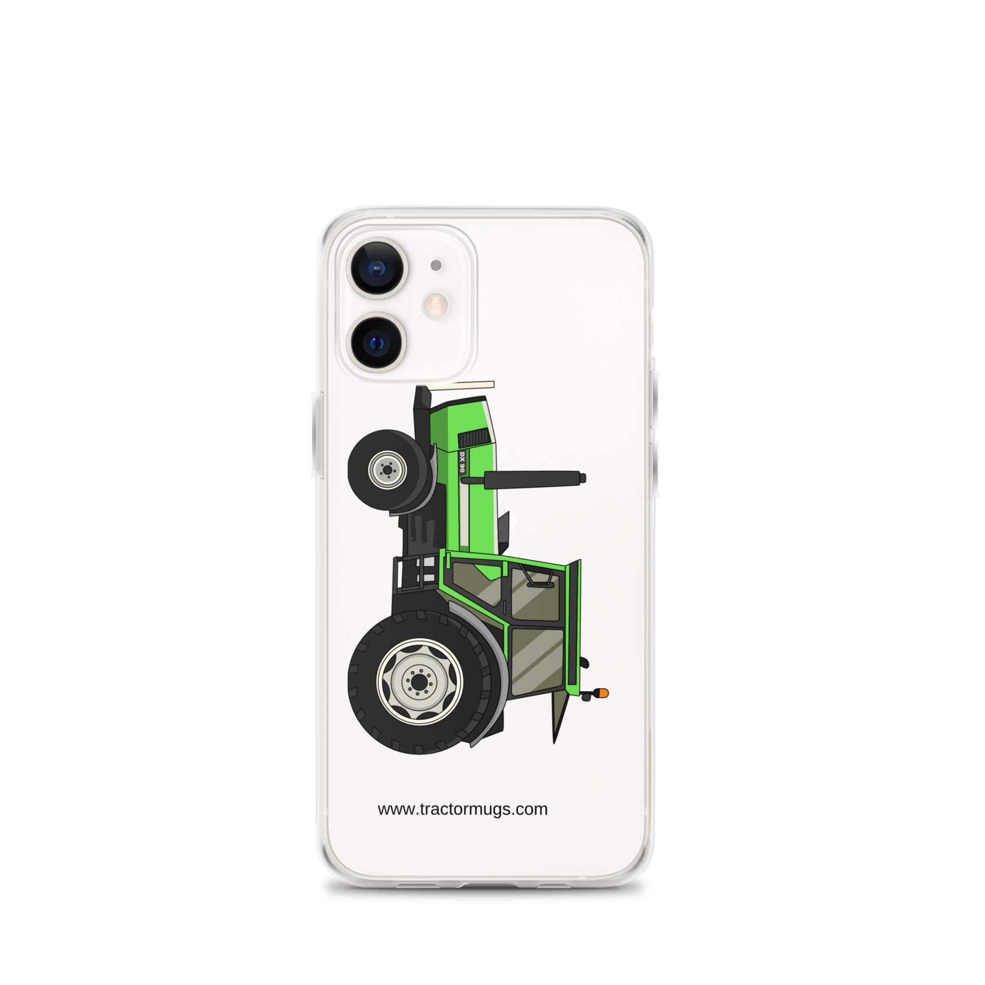 The Tractor Mugs Store iPhone 12 mini Deutz DX 90 | Clear Case for iPhone® Quality Farmers Merch