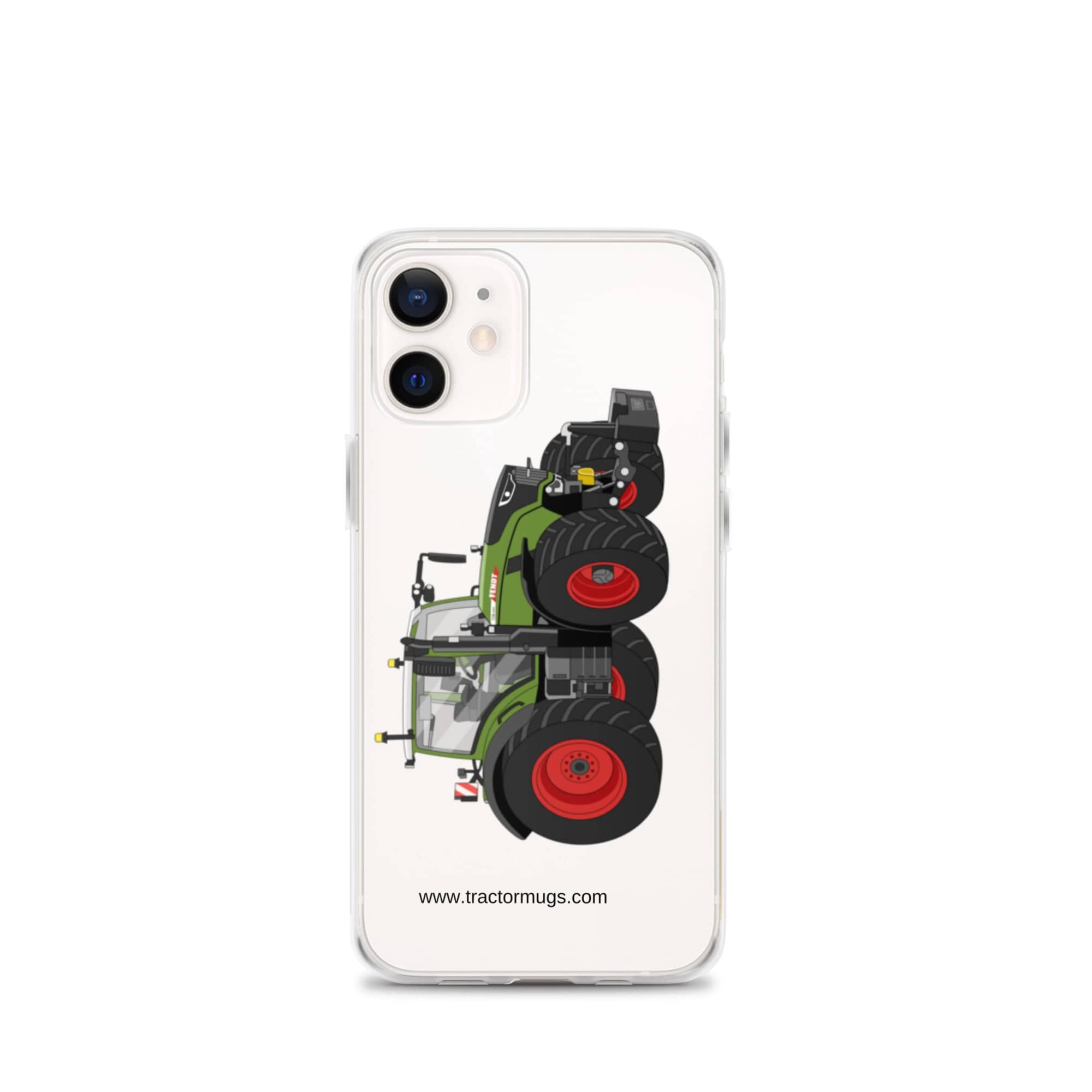 The Tractor Mugs Store iPhone 12 mini Fendt 728 Vario | Clear Case for iPhone® Quality Farmers Merch