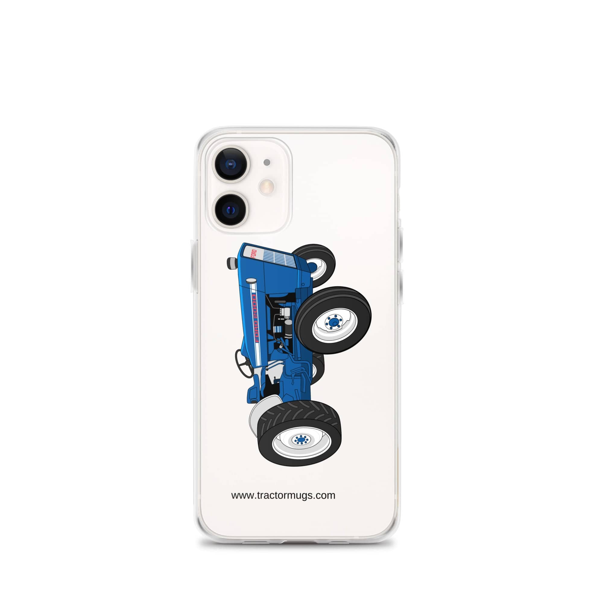 The Tractor Mugs Store iPhone 12 mini Ford 2000 (1963) | Clear Case for iPhone® Quality Farmers Merch
