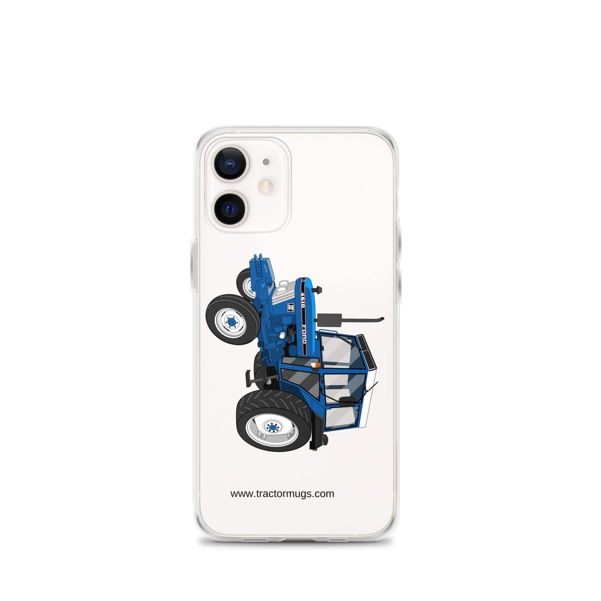 The Tractor Mugs Store iPhone 12 mini Ford 4610 2WD | Clear Case for iPhone® Quality Farmers Merch