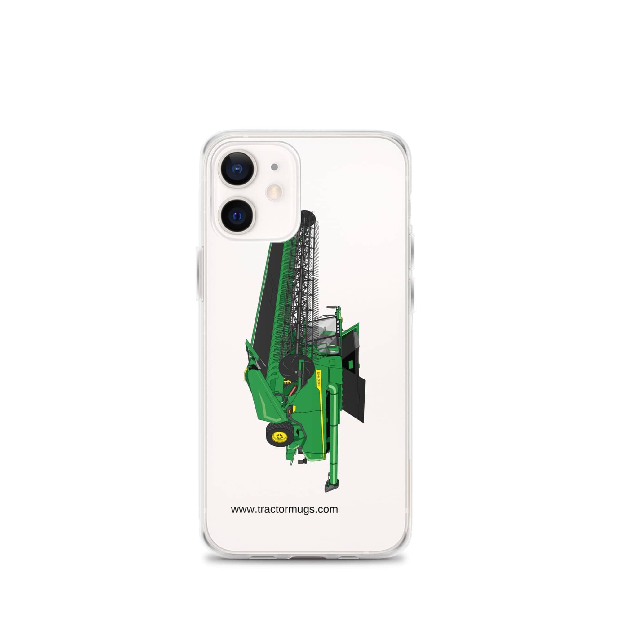 The Tractor Mugs Store iPhone 12 mini John Deere X9 1100 Combine | Clear Case for iPhone® Quality Farmers Merch