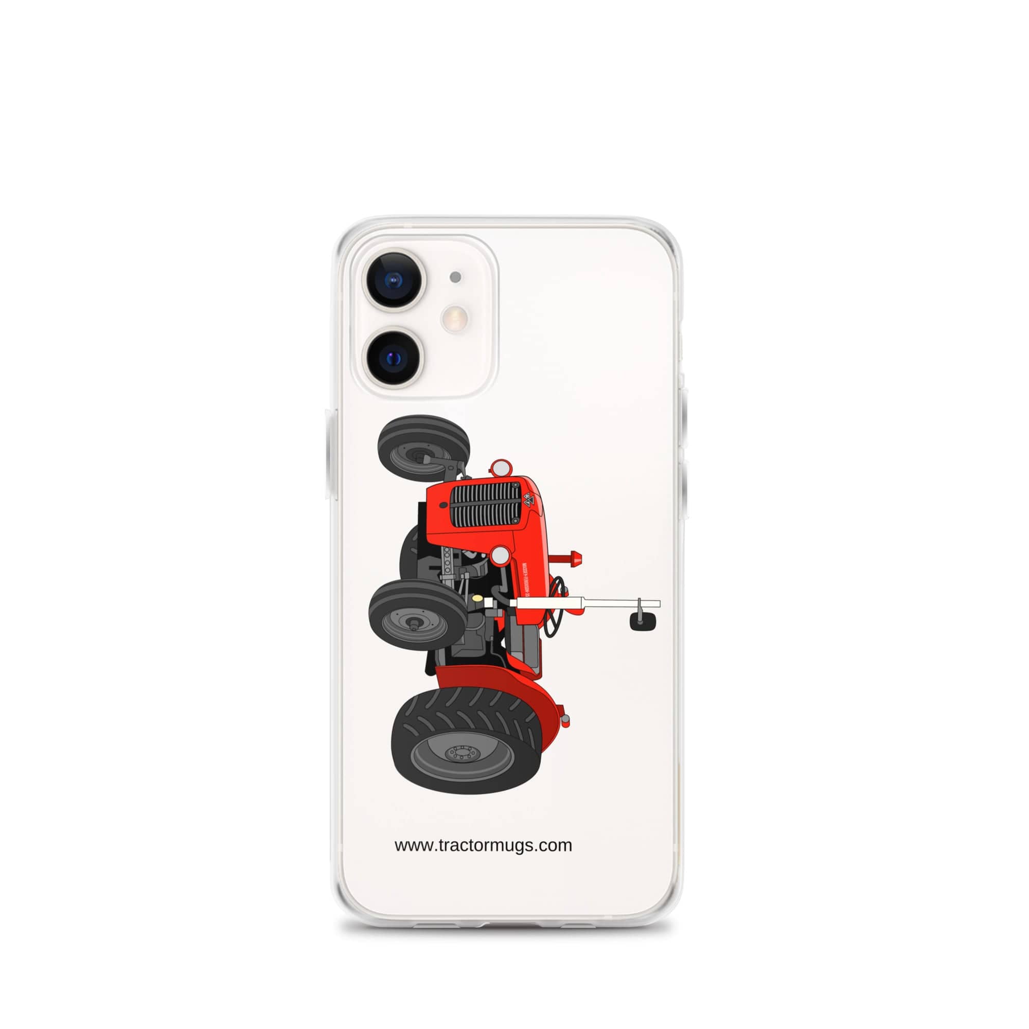 The Tractor Mugs Store iPhone 12 mini Massey Ferguson 35X | Clear Case for iPhone® Quality Farmers Merch
