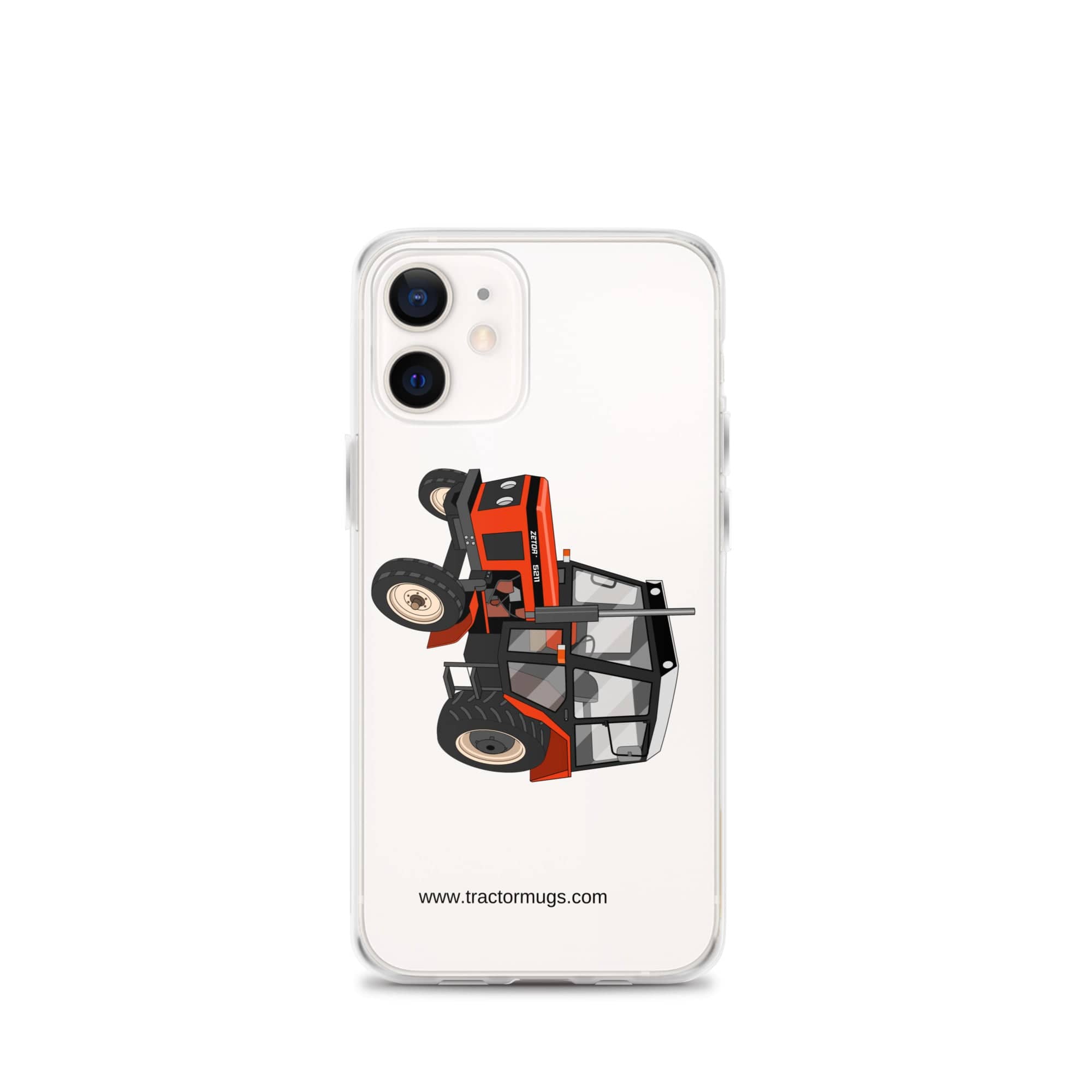 The Tractor Mugs Store iPhone 12 mini Zetor 5211 | Clear Case for iPhone® Quality Farmers Merch