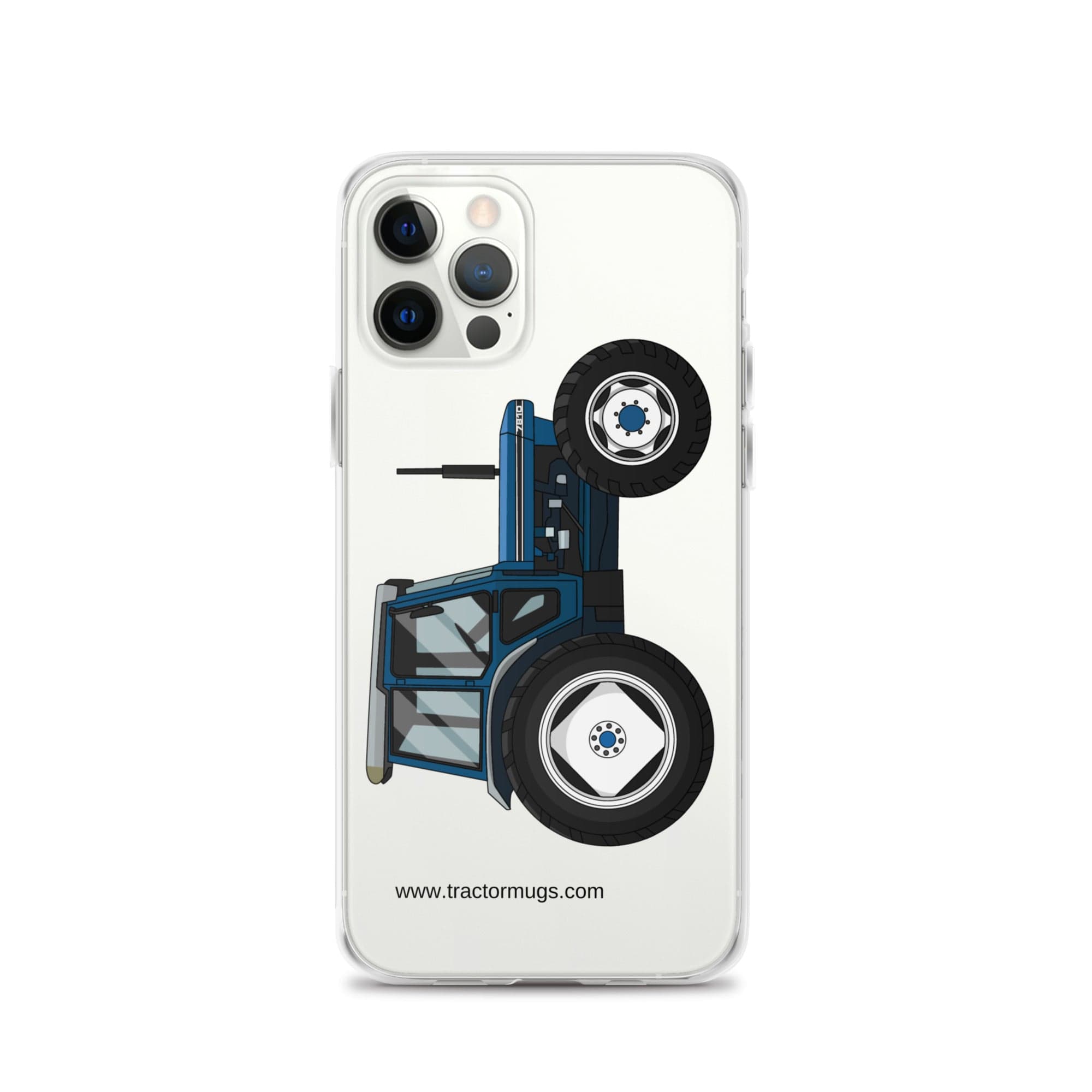 The Tractor Mugs Store iPhone 12 Pro Ford 7810 | Clear Case for iPhone® Quality Farmers Merch