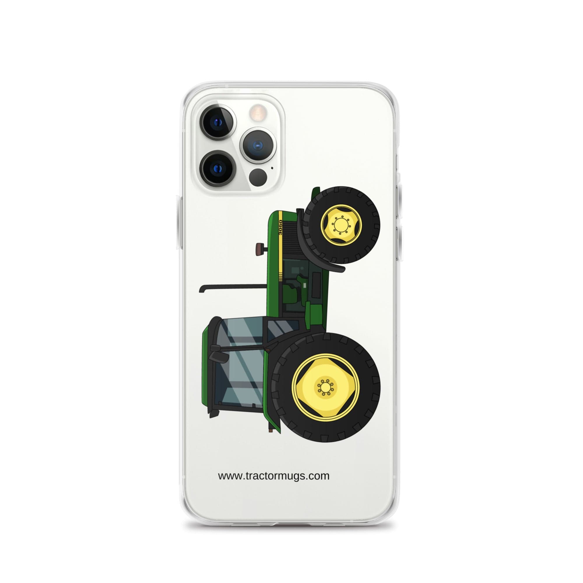 The Tractor Mugs Store iPhone 12 Pro John Deere 3050 2WD | Clear Case for iPhone® Quality Farmers Merch