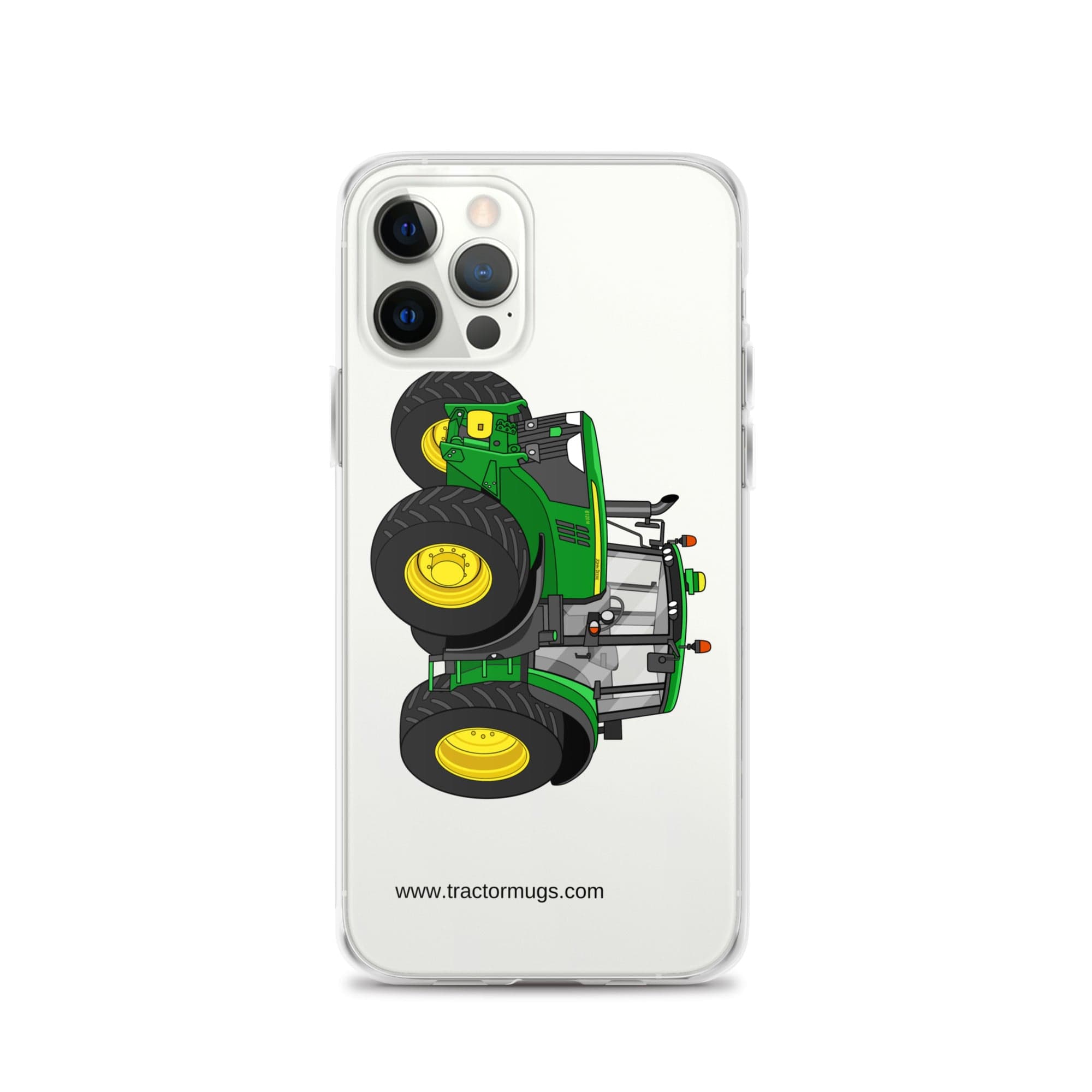 The Tractor Mugs Store iPhone 12 Pro John Deere 6120 M | Clear Case for iPhone® Quality Farmers Merch