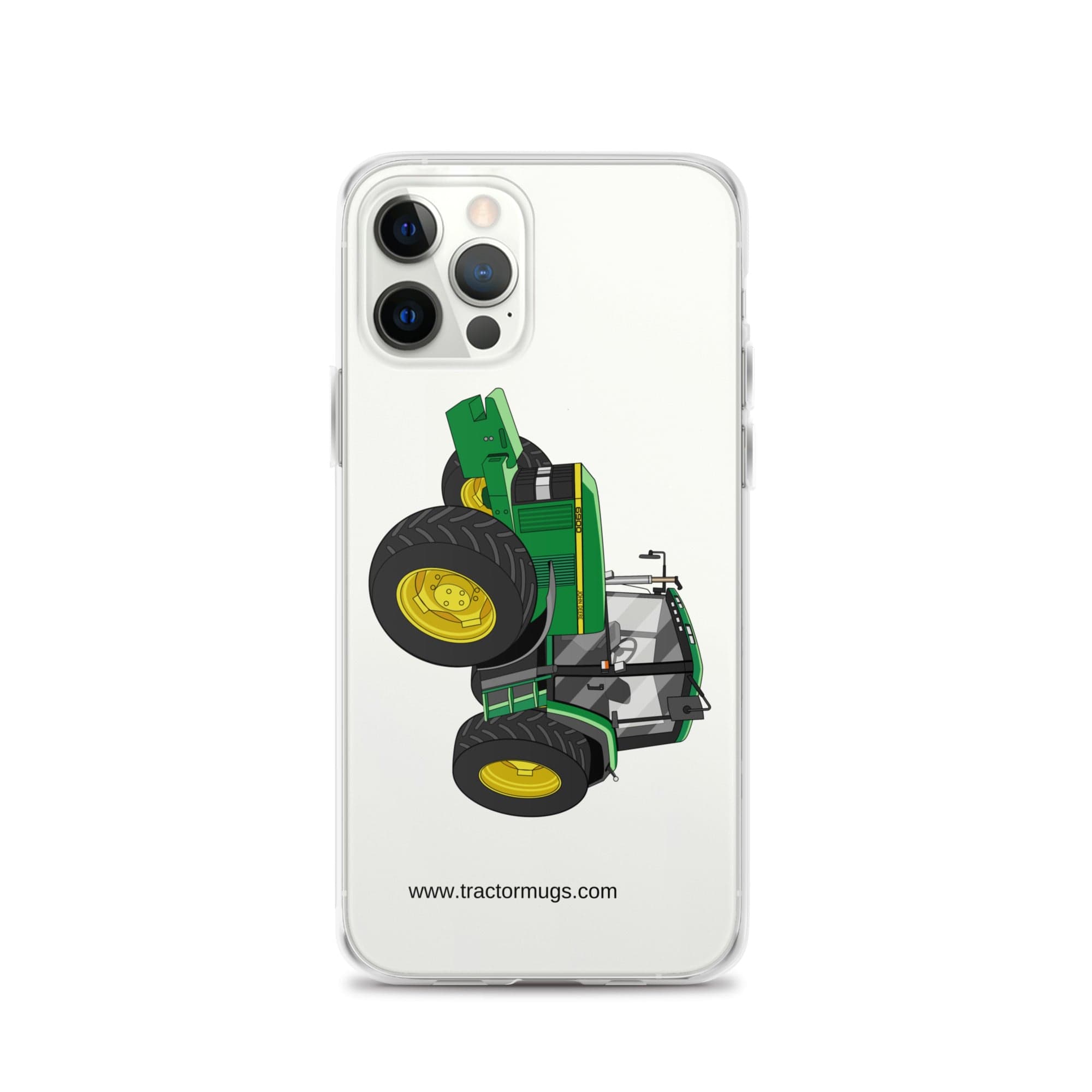 The Tractor Mugs Store iPhone 12 Pro John Deere 6900 | Clear Case for iPhone® Quality Farmers Merch