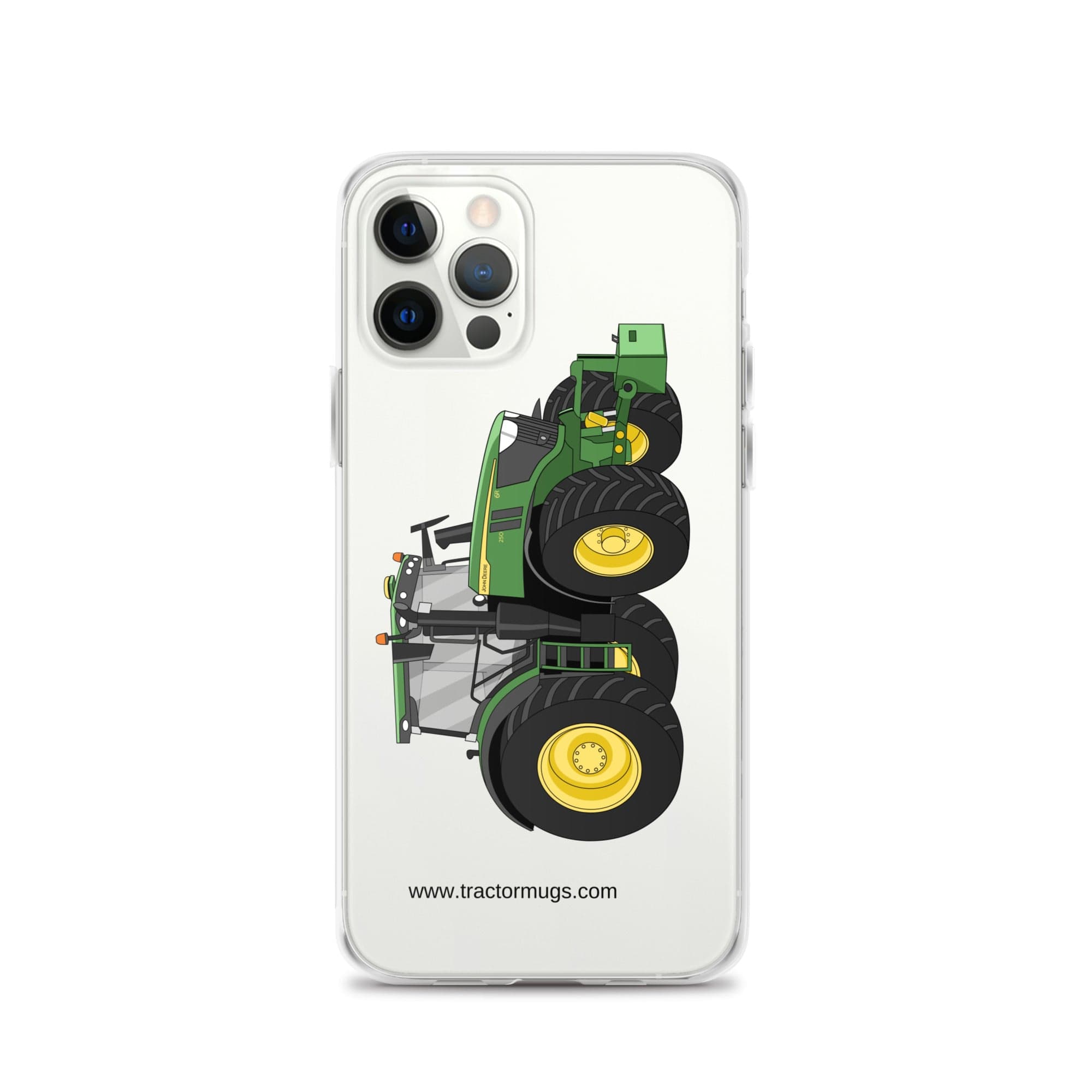 The Tractor Mugs Store iPhone 12 Pro John Deere 6R | Clear Case for iPhone® Quality Farmers Merch