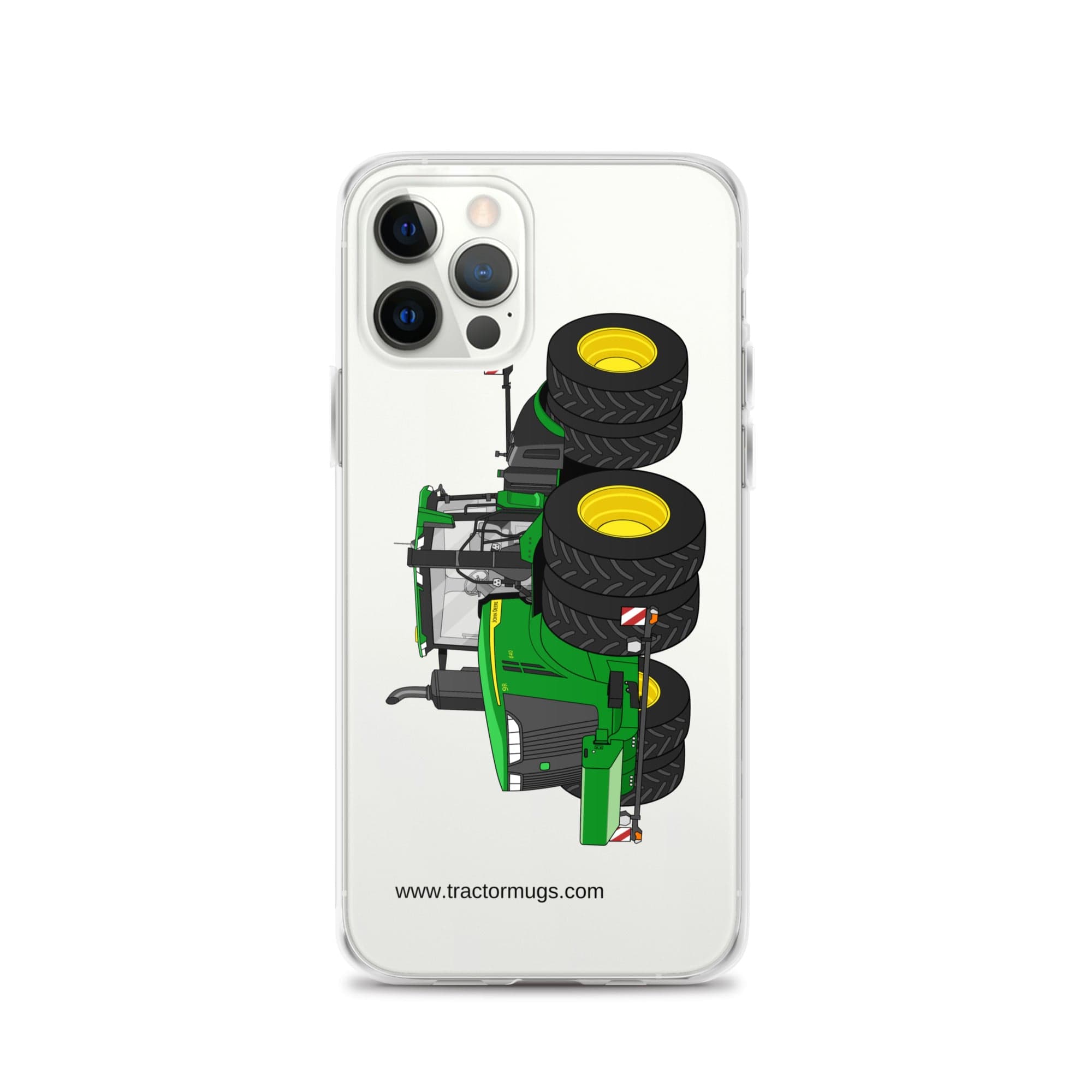 The Tractor Mugs Store iPhone 12 Pro John Deere 9R 640 | Clear Case for iPhone® Quality Farmers Merch