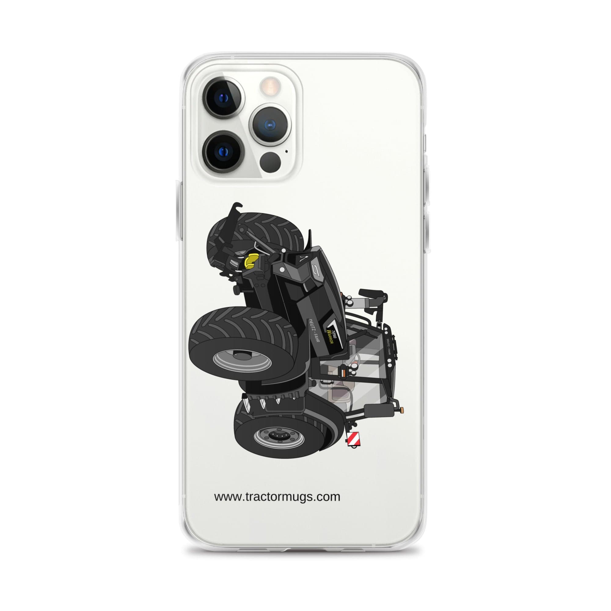 The Tractor Mugs Store iPhone 12 Pro Max Deutz-Fahr 7250 TTV Warrior Edition | Clear Case for iPhone® Quality Farmers Merch