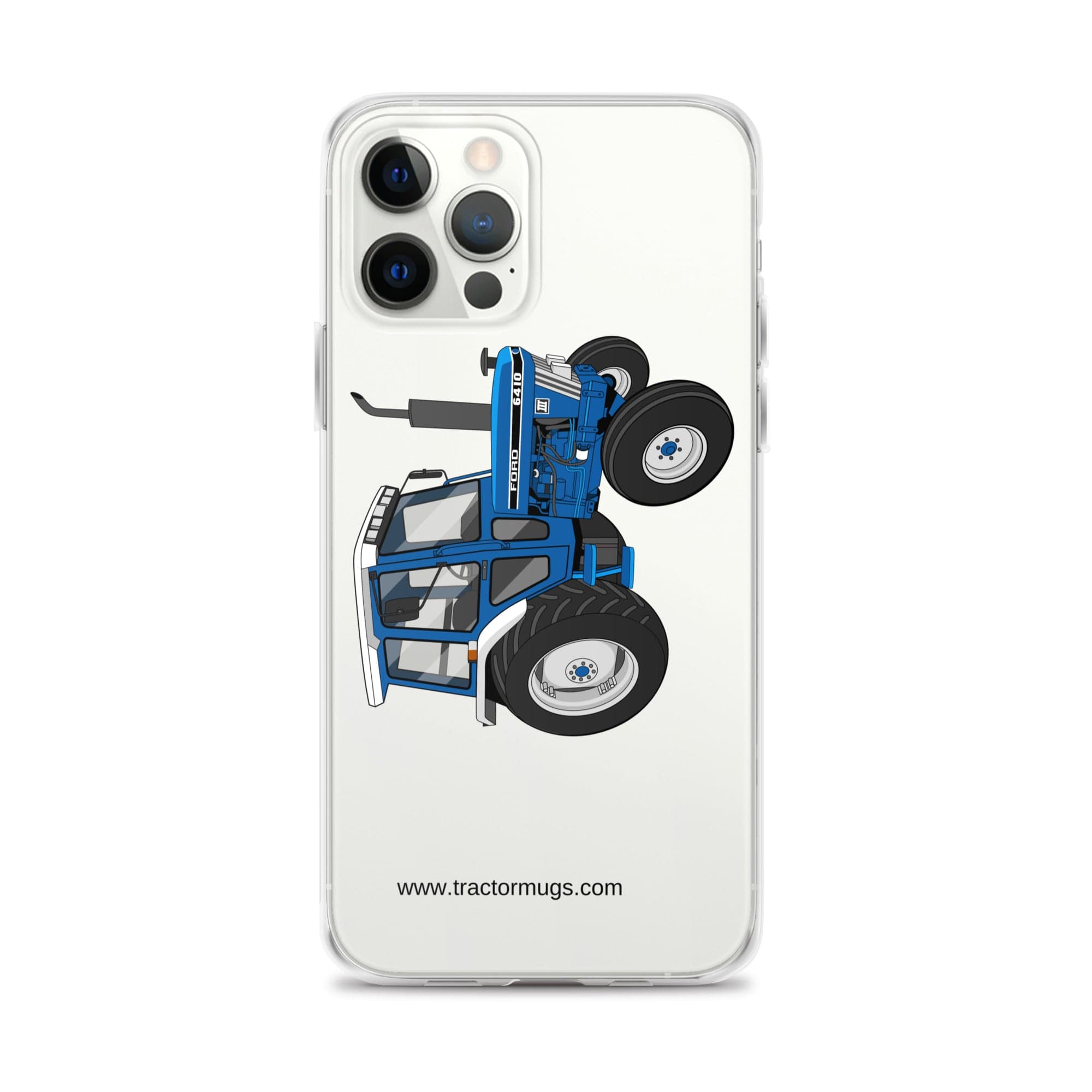 The Tractor Mugs Store iPhone 12 Pro Max Ford 6410 2WD | Clear Case for iPhone® Quality Farmers Merch