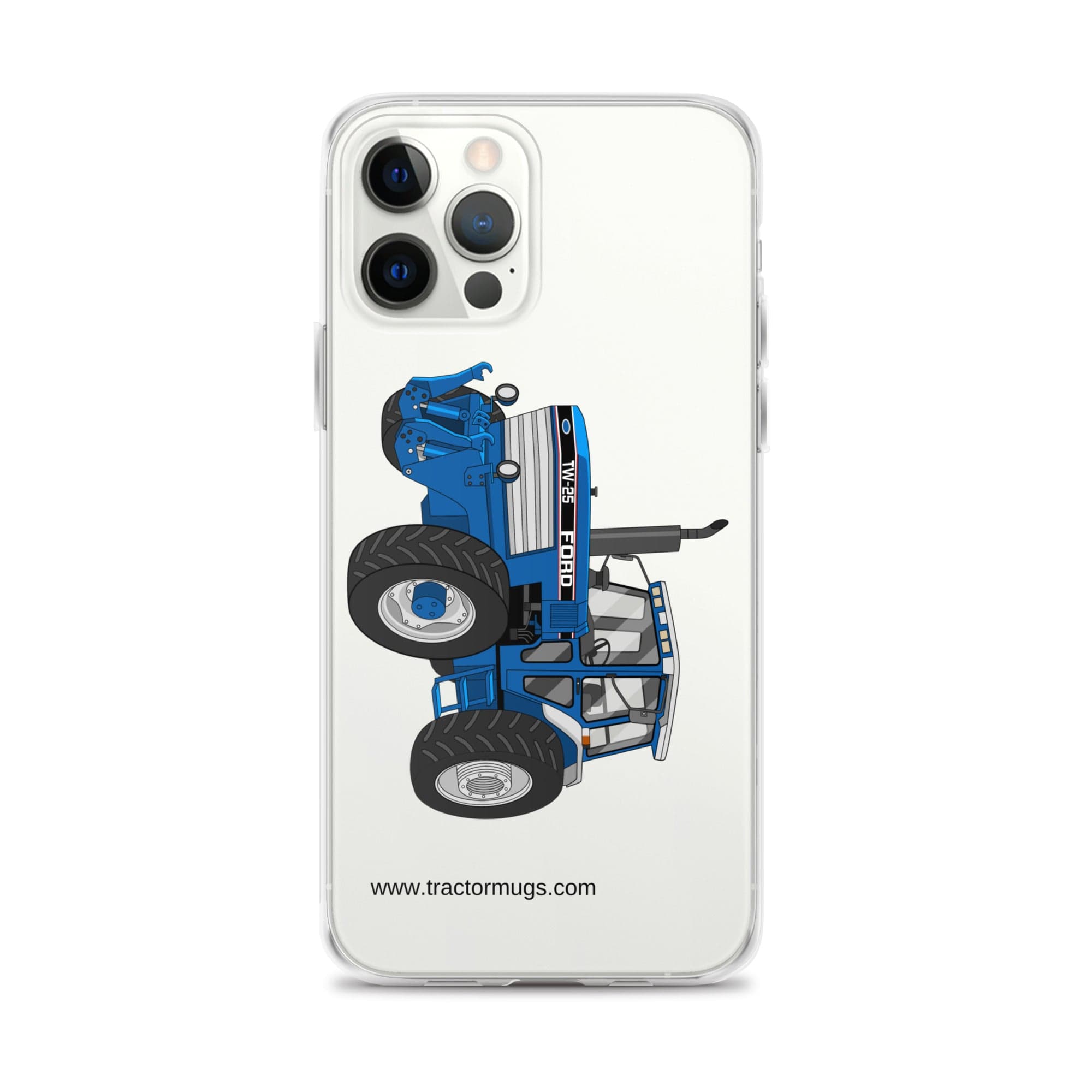 The Tractor Mugs Store iPhone 12 Pro Max Ford TW 25 | Clear Case for iPhone® Quality Farmers Merch