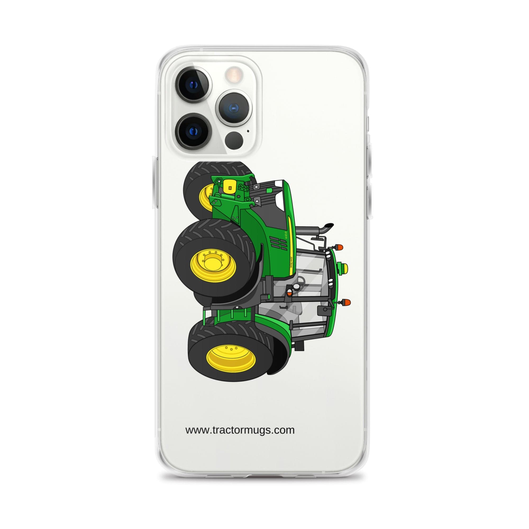 The Tractor Mugs Store iPhone 12 Pro Max John Deere 6120 M | Clear Case for iPhone® Quality Farmers Merch