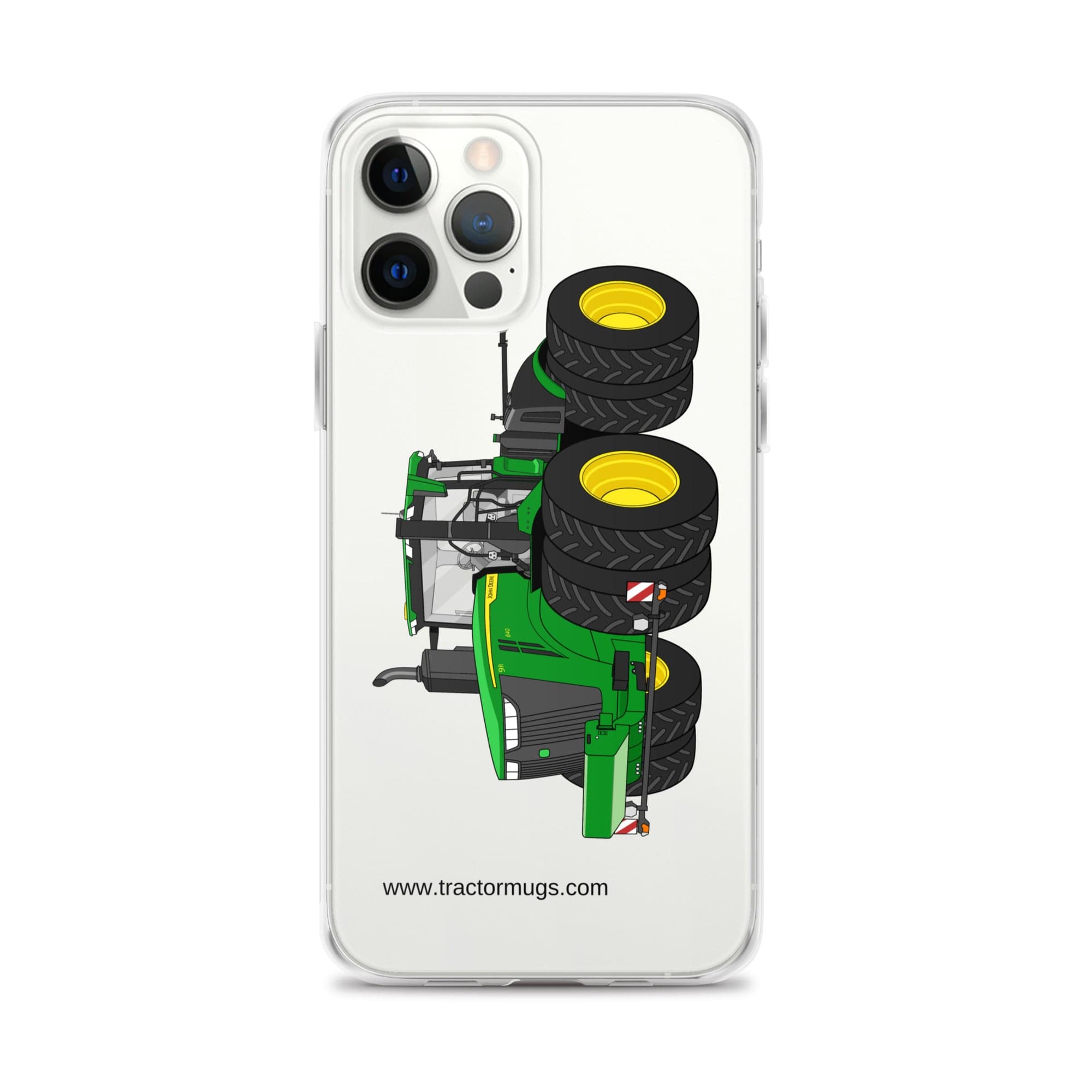 The Tractor Mugs Store iPhone 12 Pro Max John Deere 9R 640 | Clear Case for iPhone® Quality Farmers Merch