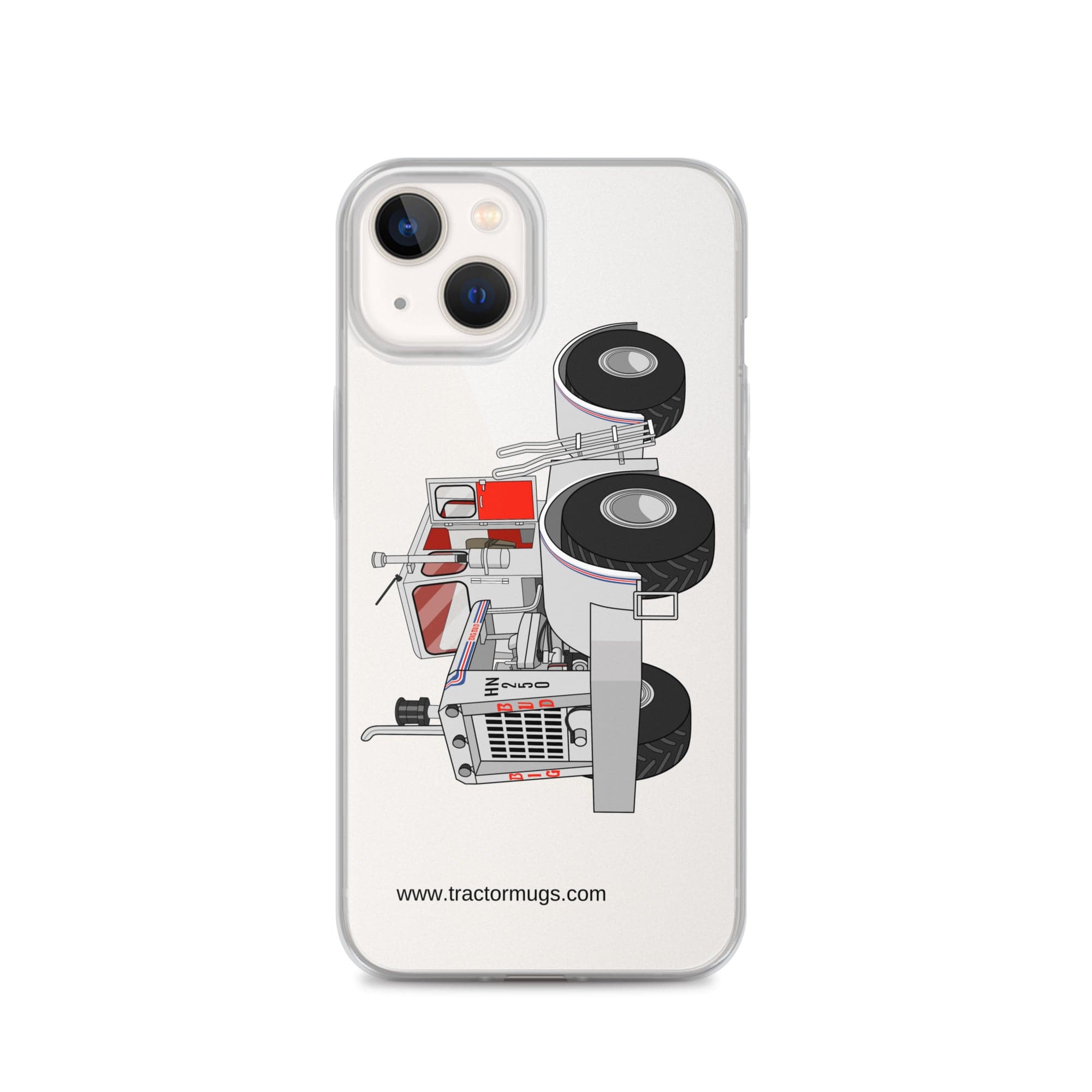The Tractor Mugs Store iPhone 13 Big Bud Tractor | Clear Case for iPhone® Quality Farmers Merch