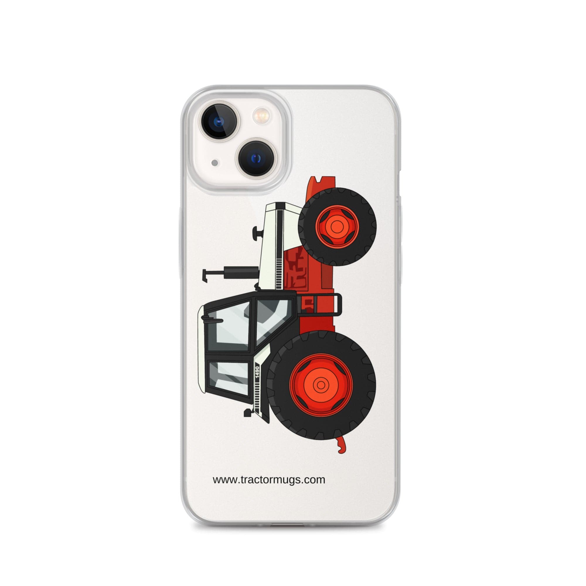 The Tractor Mugs Store iPhone 13 David Brown 1490 4WD | Clear Case for iPhone® Quality Farmers Merch