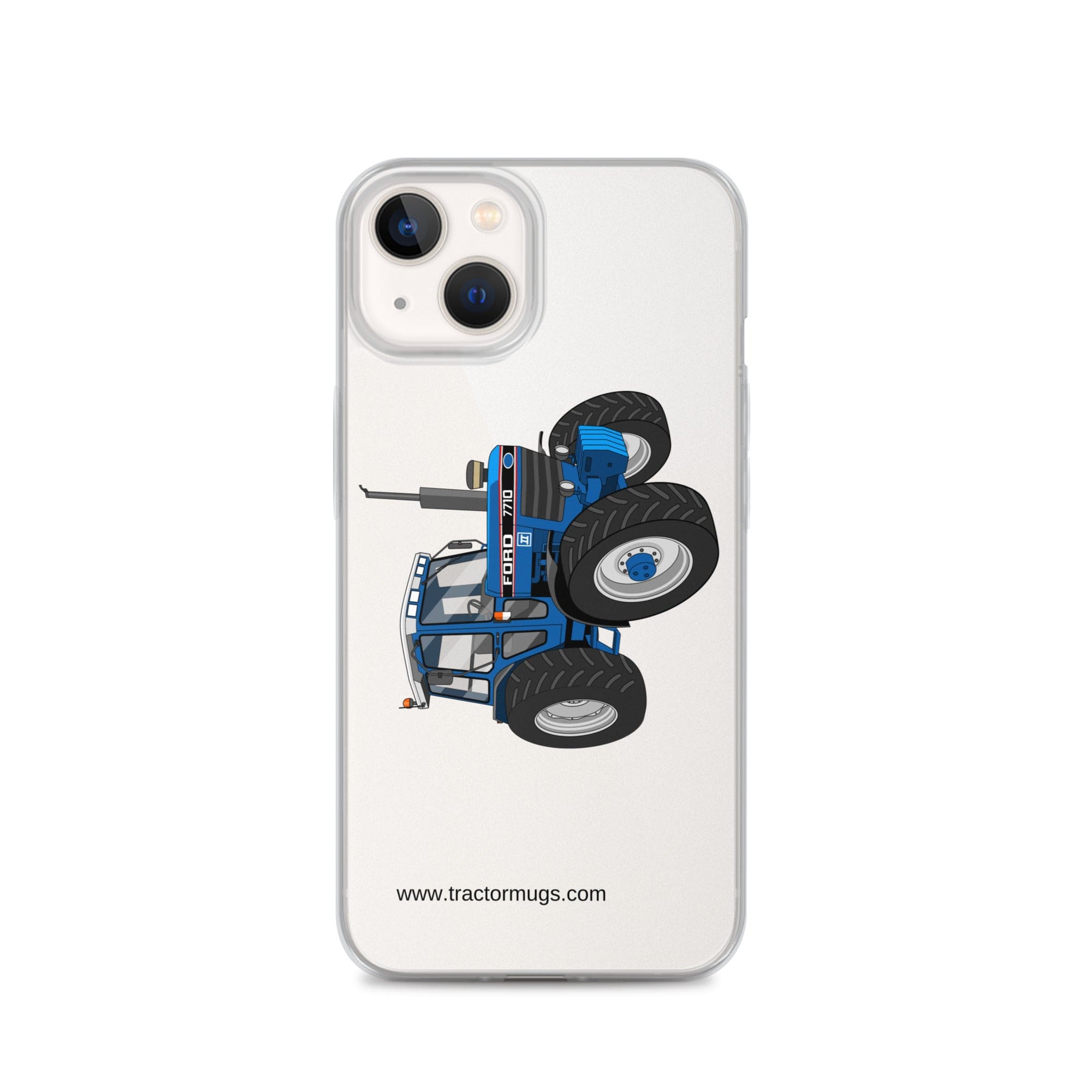 The Tractor Mugs Store iPhone 13 Ford 7710 | Clear Case for iPhone® Quality Farmers Merch