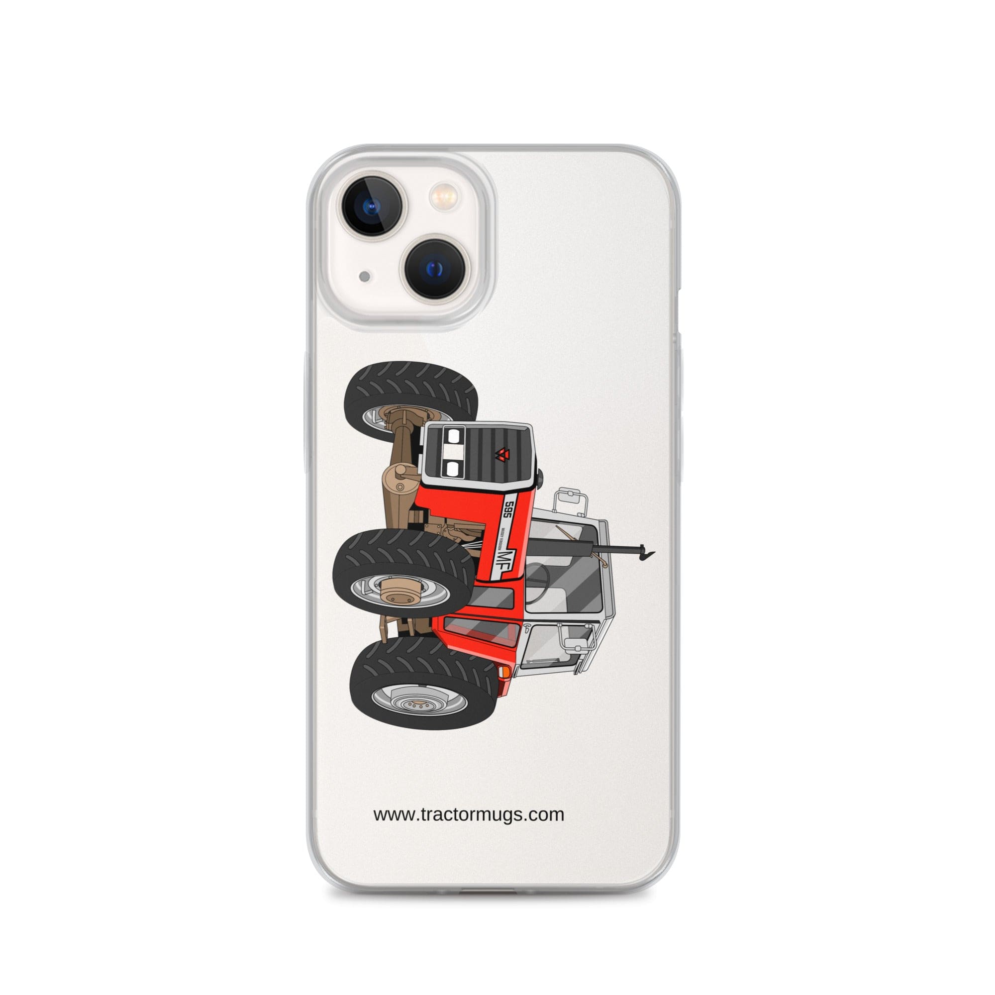 The Tractor Mugs Store iPhone 13 Massey 595 | Clear Case for iPhone® Quality Farmers Merch