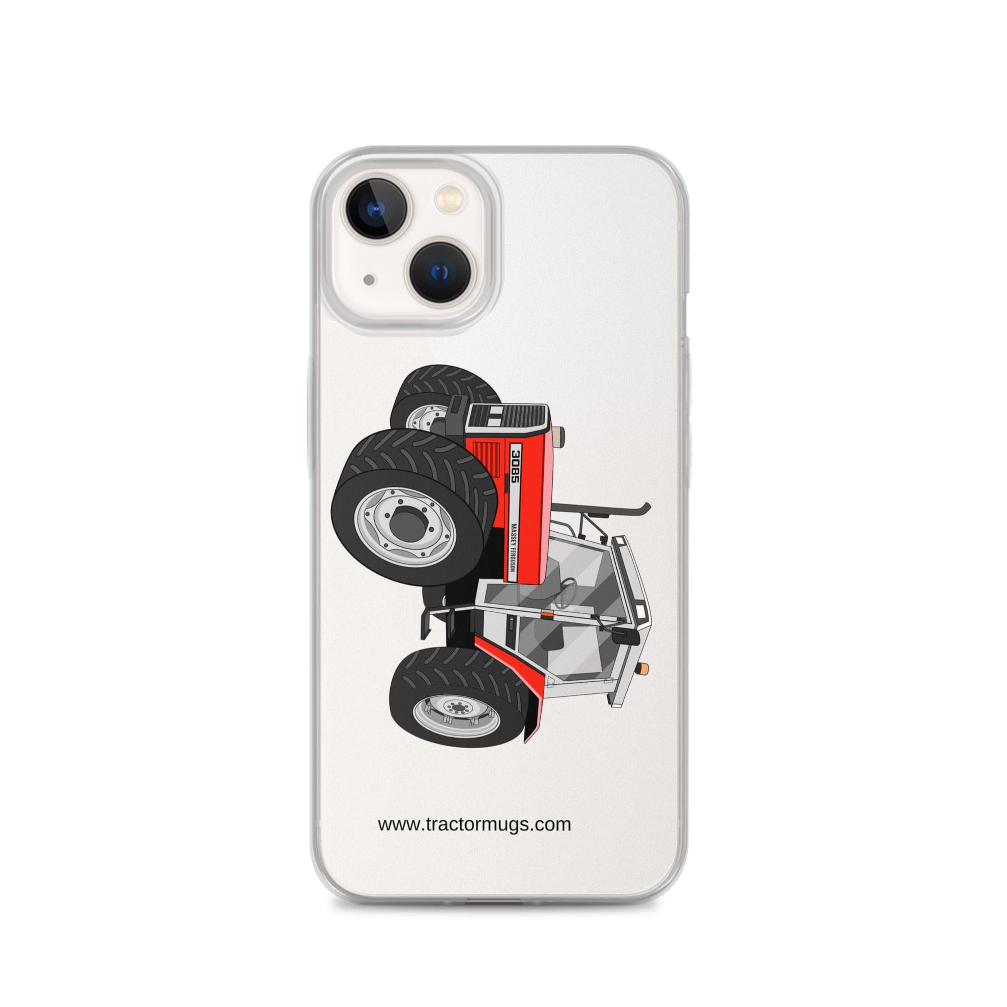 The Tractor Mugs Store iPhone 13 Massey Ferguson 3085 | Clear Case for iPhone® Quality Farmers Merch
