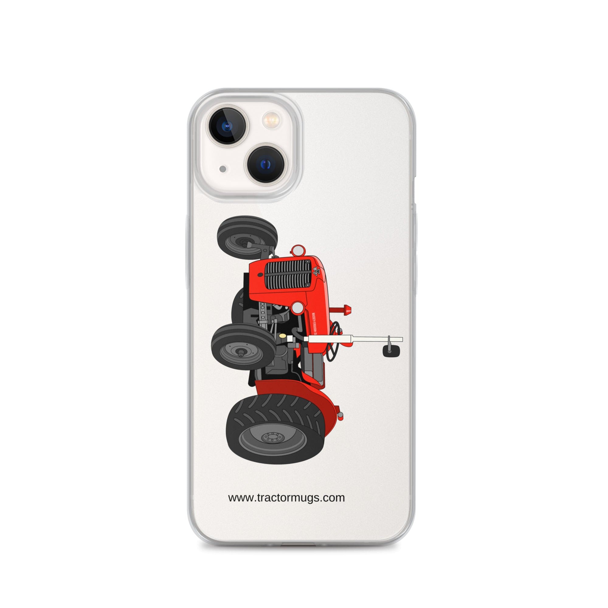 The Tractor Mugs Store iPhone 13 Massey Ferguson 35X | Clear Case for iPhone® Quality Farmers Merch