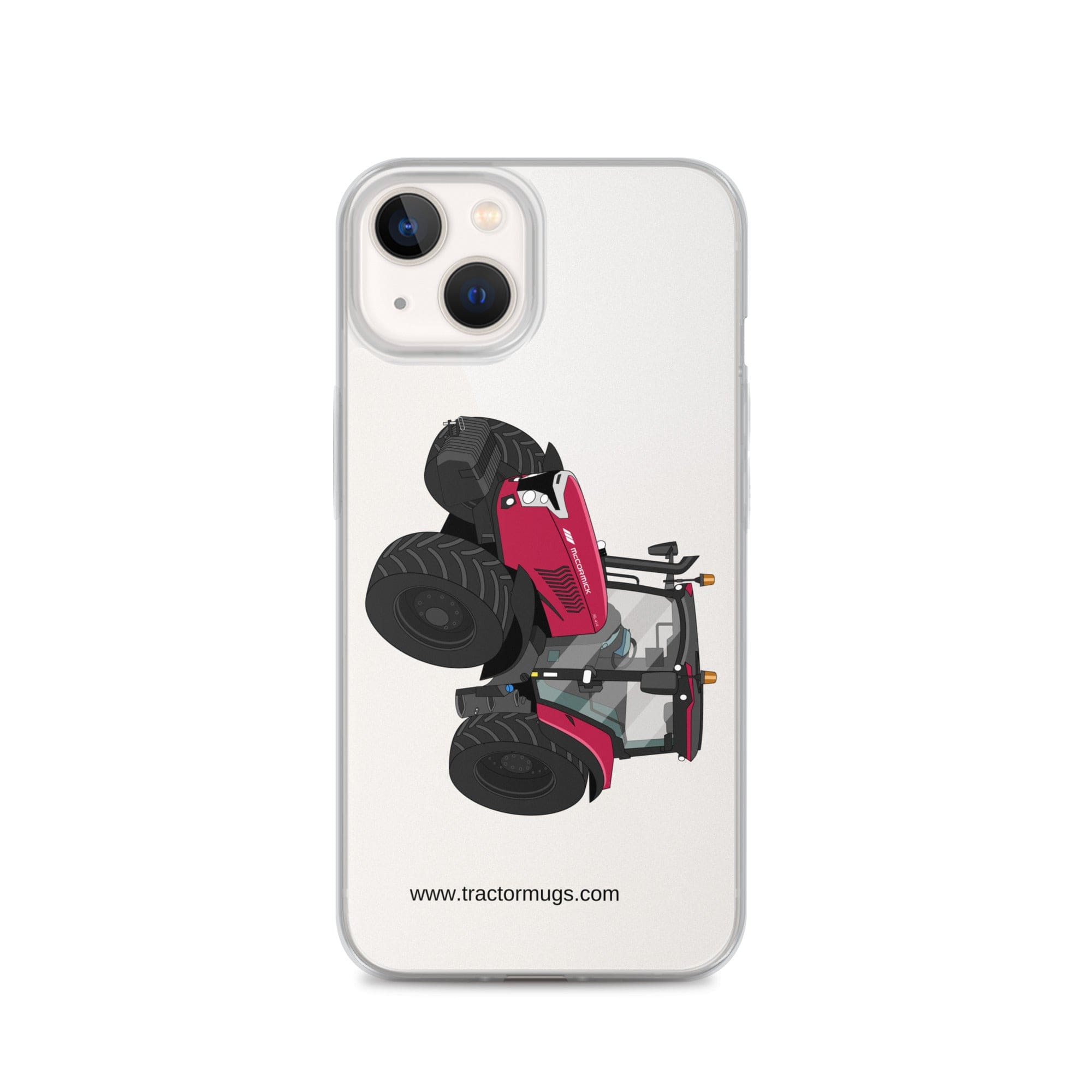 The Tractor Mugs Store iPhone 13 McCormick X6.414 P6-Drive | Clear Case for iPhone® Quality Farmers Merch