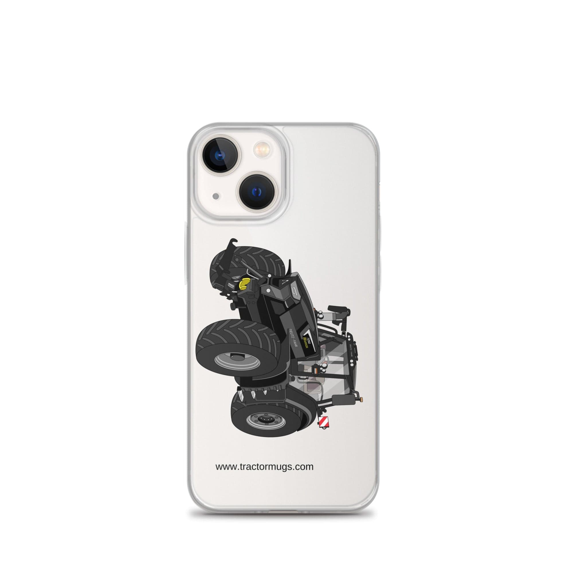 The Tractor Mugs Store iPhone 13 mini Deutz-Fahr 7250 TTV Warrior Edition | Clear Case for iPhone® Quality Farmers Merch