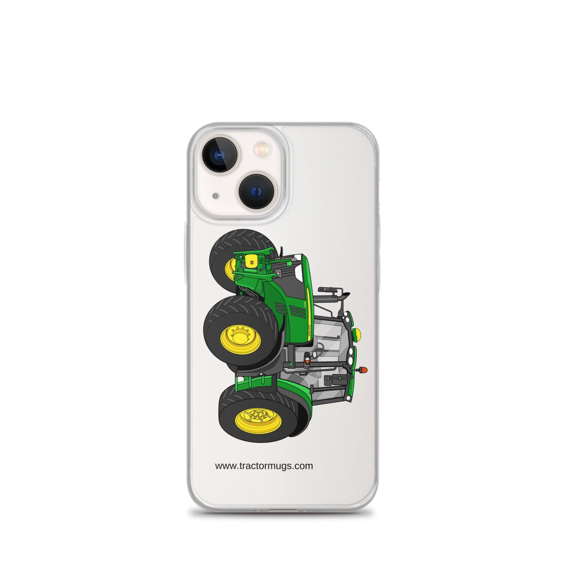 The Tractor Mugs Store iPhone 13 mini John Deere 6155 M | Clear Case for iPhone® Quality Farmers Merch